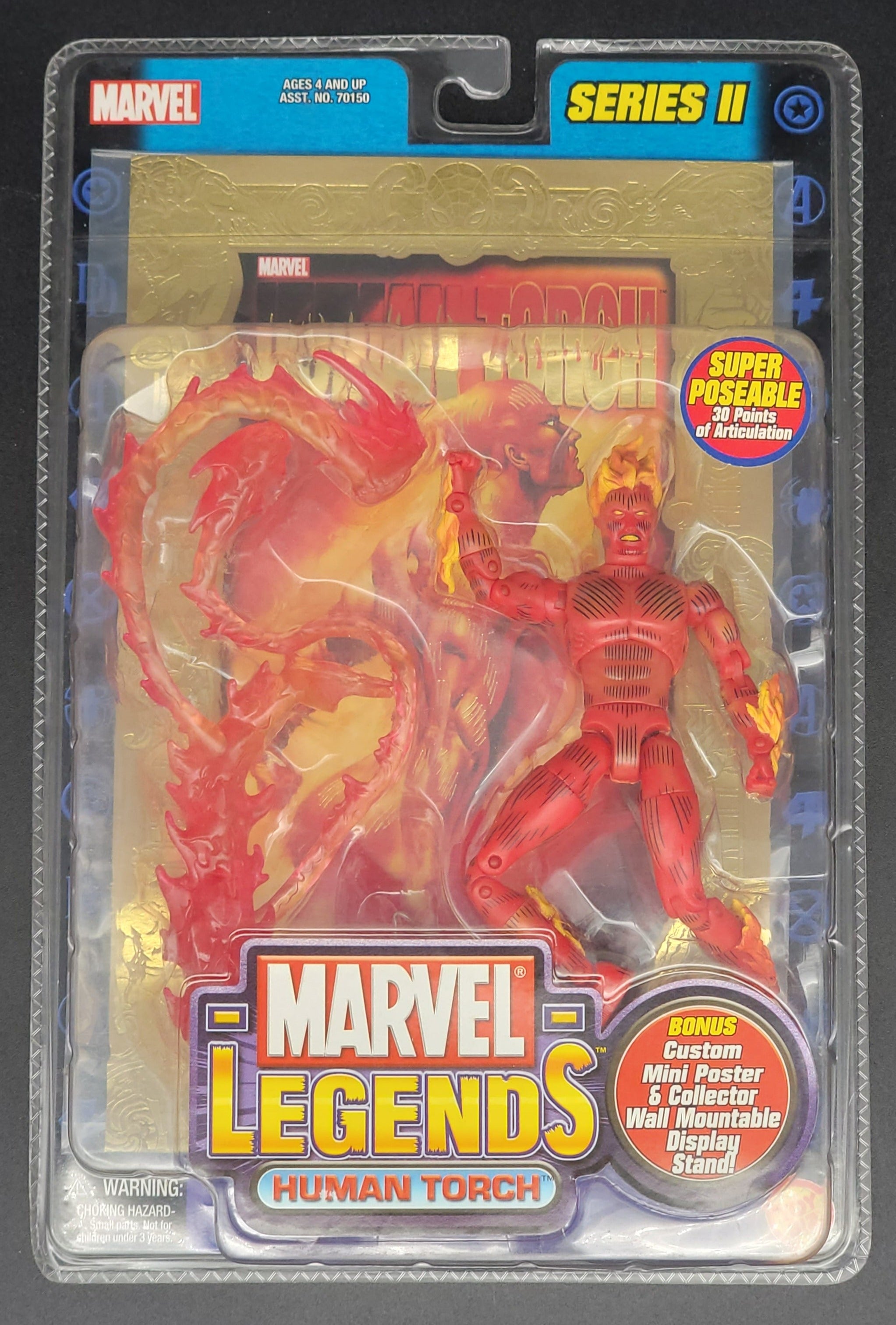 Human Torch Marvel Legends series 2