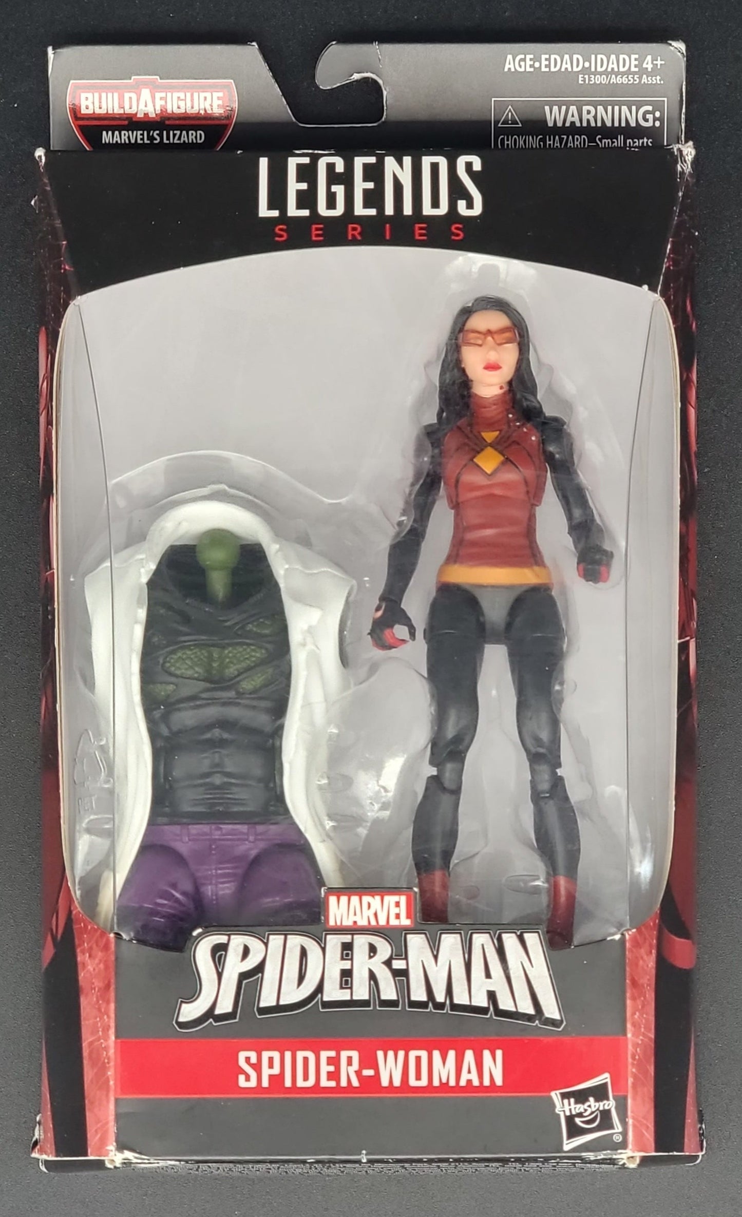 Spider woman Marvel Legends BAF Lizard