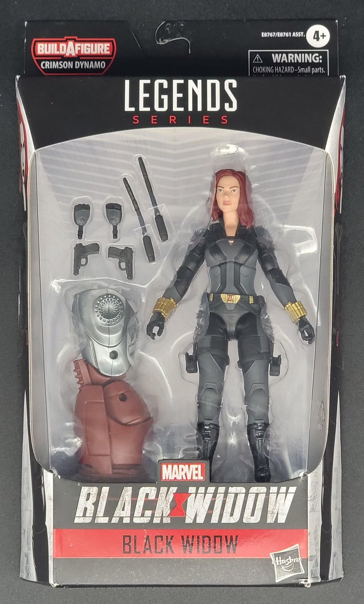 Black Widow Marvel Legends BAF Crimson Dynamo Action Figure Hasbro 2020