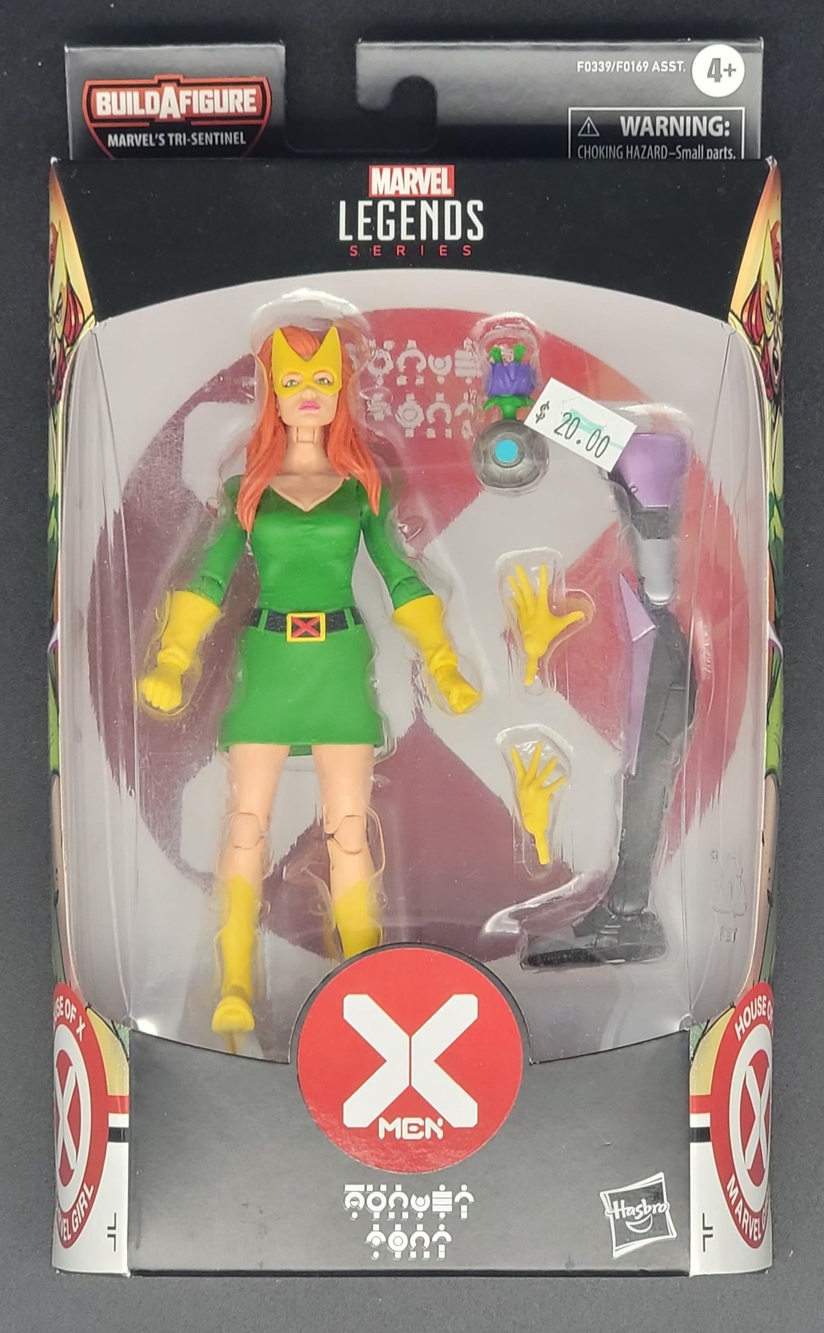 Marvel Girl Hasbro Marvel Legends House Of X Figure BAF Tri Sentinel