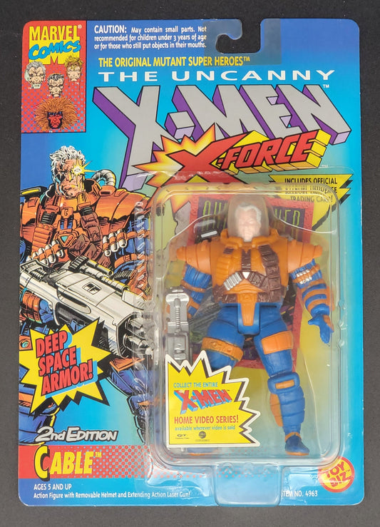 Cable 2nd edition space armor X-Men X-Force 1993 Toybiz