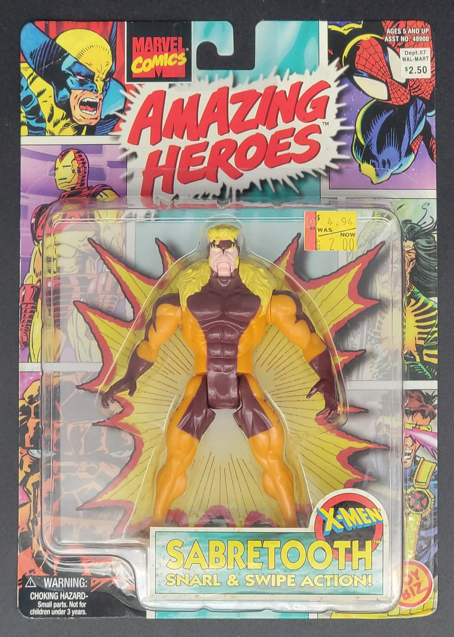Sabretooth Amazing Heroes T