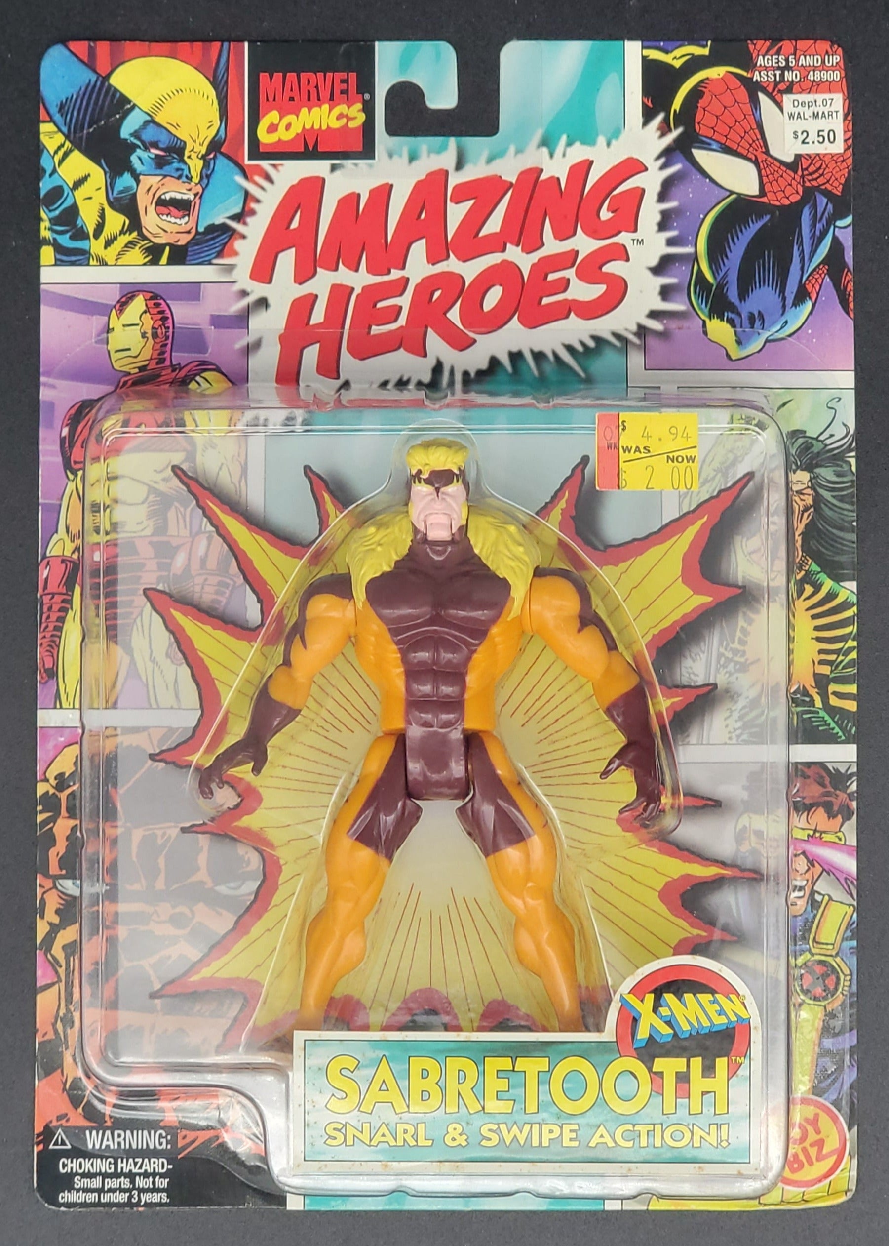 Sabretooth Amazing Heroes T