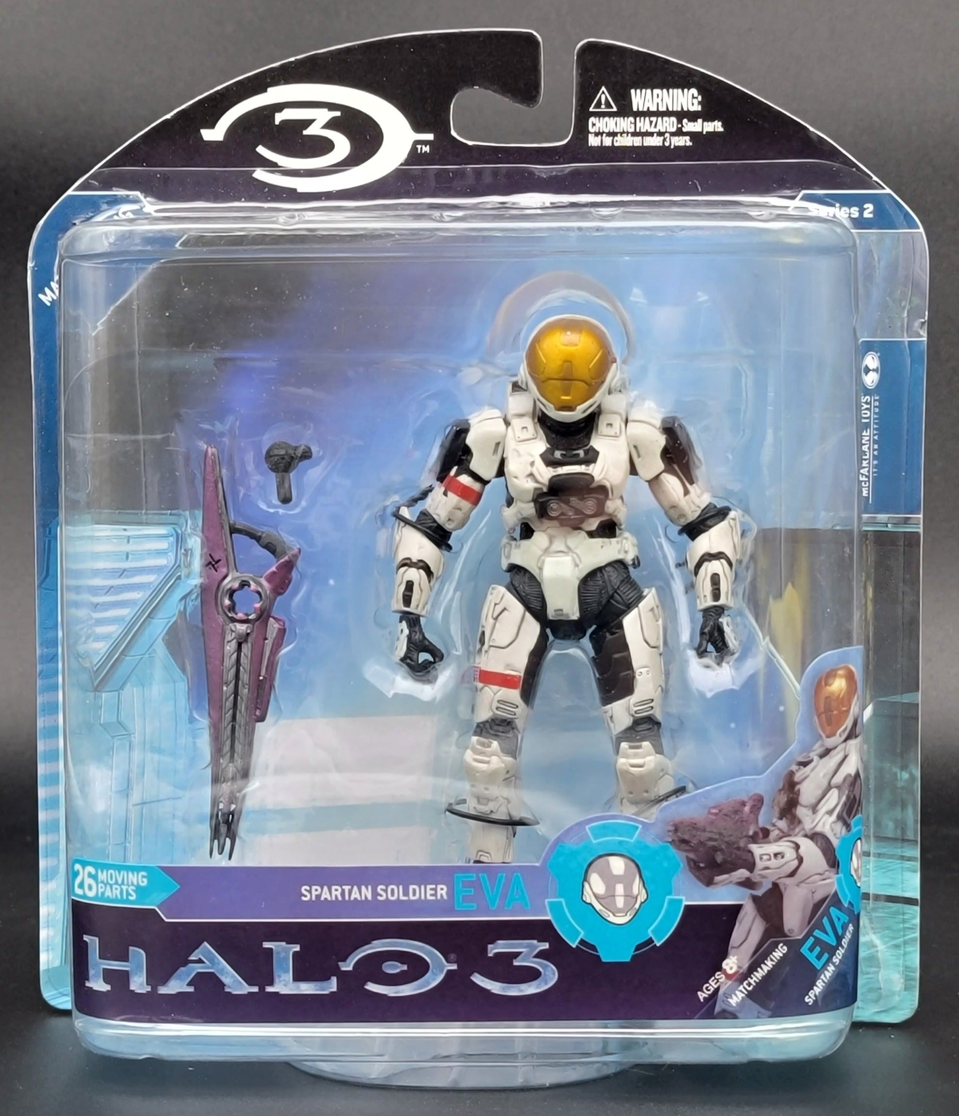 Spartan Soldier EVA Halo 3 Matchmaking Series 2 McFarlane Toys