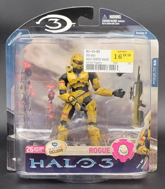 Spartan Soldier Rogue Halo 3 Matchmaking Series 3 Suncoast Exclusive McFarlane Toys