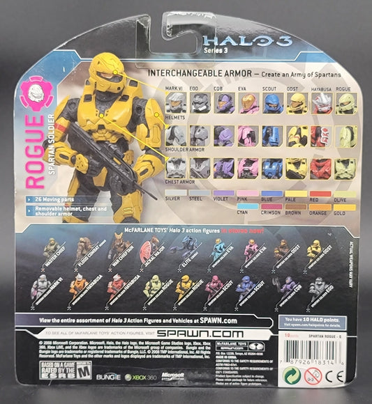 Spartan Soldier Rogue Halo 3 Matchmaking Series 3 Suncoast Exclusive McFarlane Toys