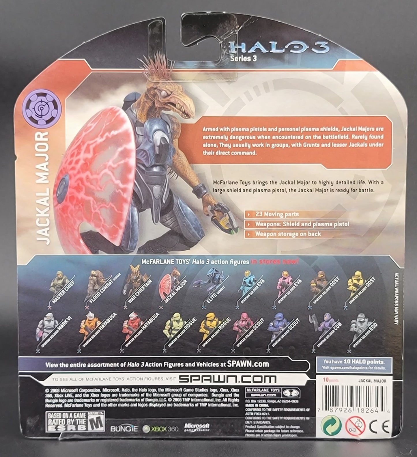 Jackal Major Halo 3 Campaign Series 3 McFarlane Toys