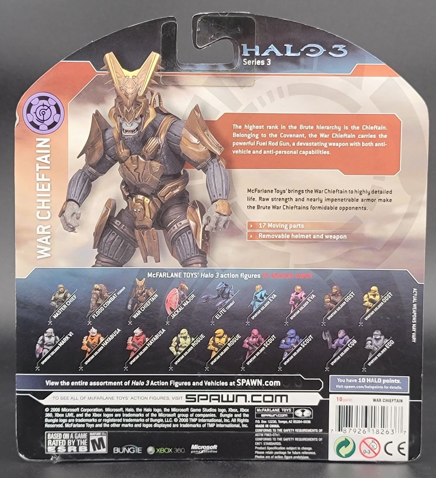 War Chieftain Halo 3 Campaign Series 3 McFarlane Toys