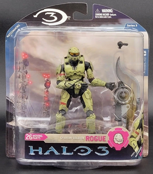 Spartan Soldier Rogue Halo 3 Matchmaking Series 3 Action Figure McFarlane Toys