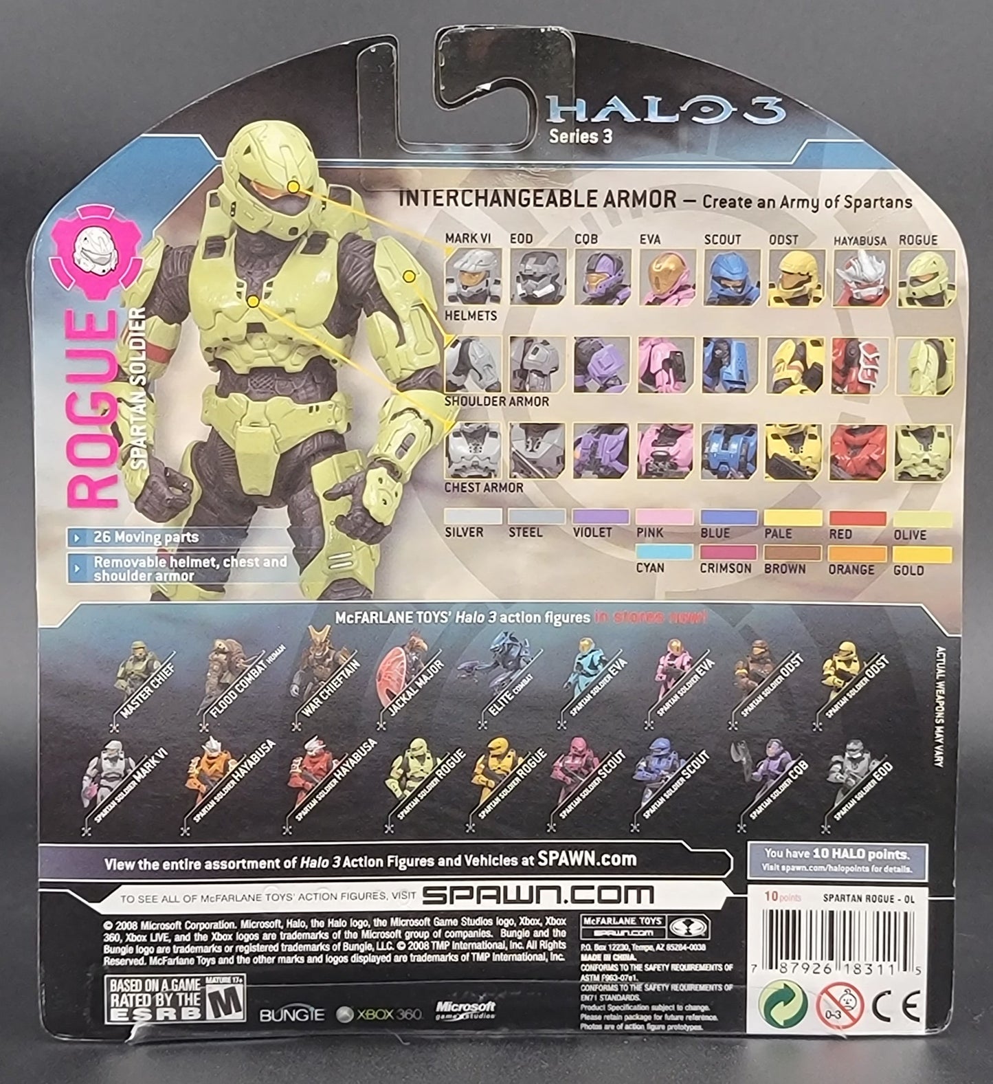 Spartan Soldier Rogue Halo 3 matchmaking series 3