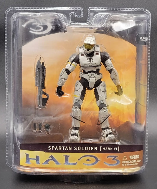 Spartan Soldier Mark VI Halo 3 Series 1 Action Figure McFarlane Toys