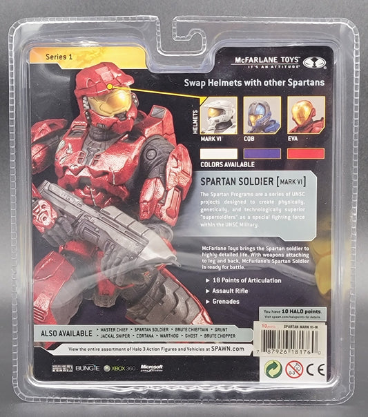 Spartan Soldier Mark VI Halo 3 Series 1 Action Figure McFarlane Toys