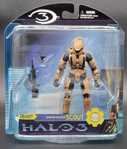 Spartan Soldier Scout Halo 3 Matchmaking Series 2 Action Figure McFarlane Toys