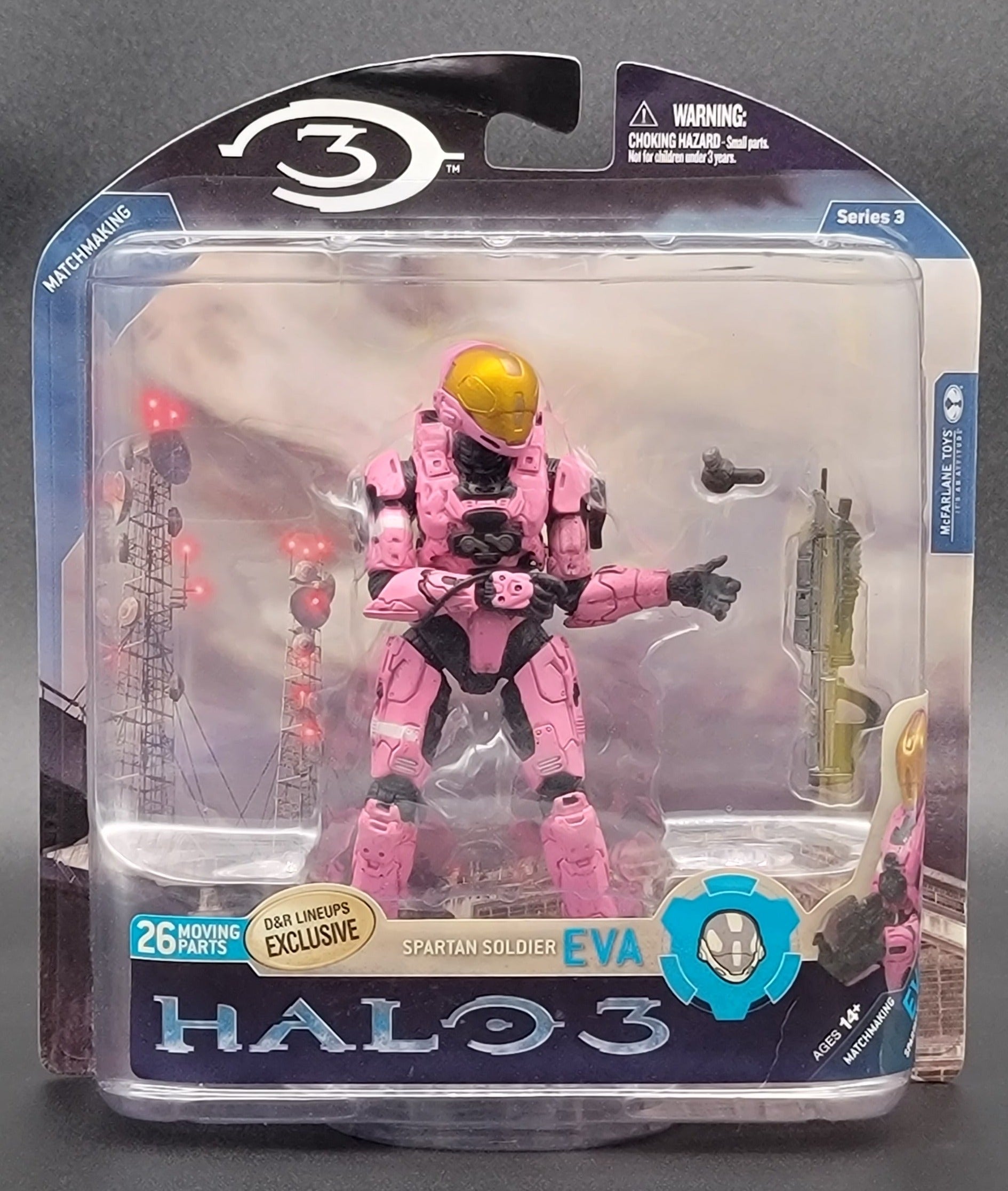 Spartan Soldier EVA Halo 3 matchmaking series 3 D&R Lineups Exclusive