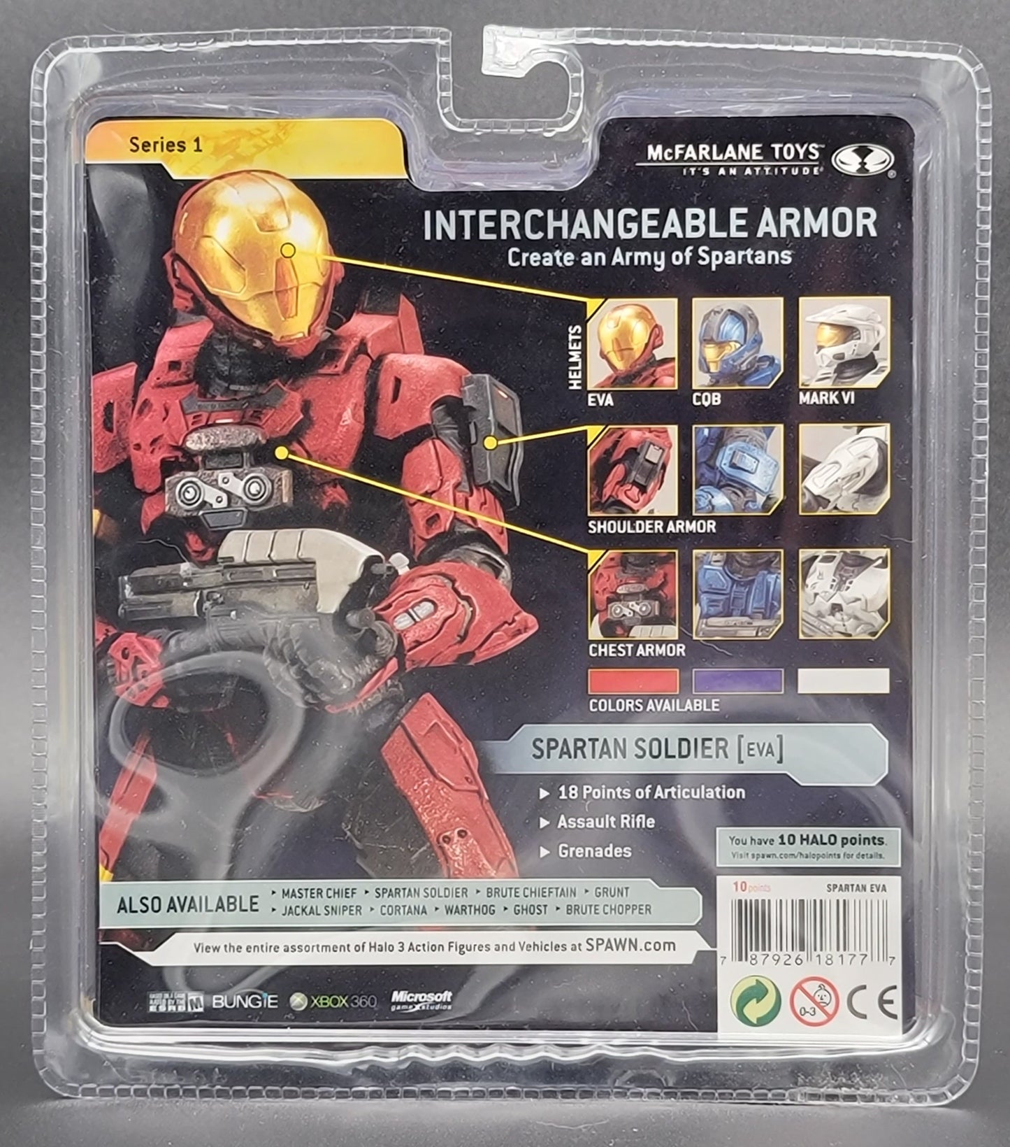 Spartan Soldier EVA Halo 3 series 1