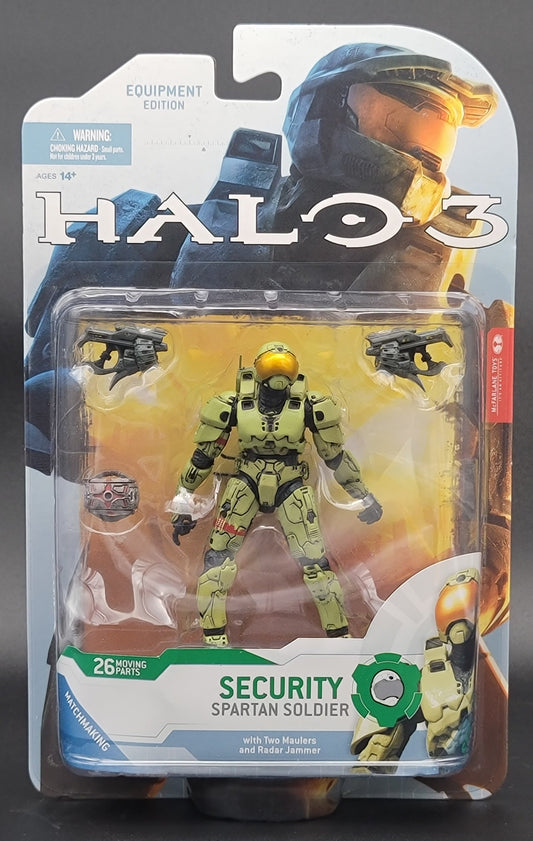 Spartan Soldier Security Halo 3 equipment edition