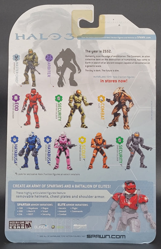 Spartan Soldier Security Halo 3 equipment edition