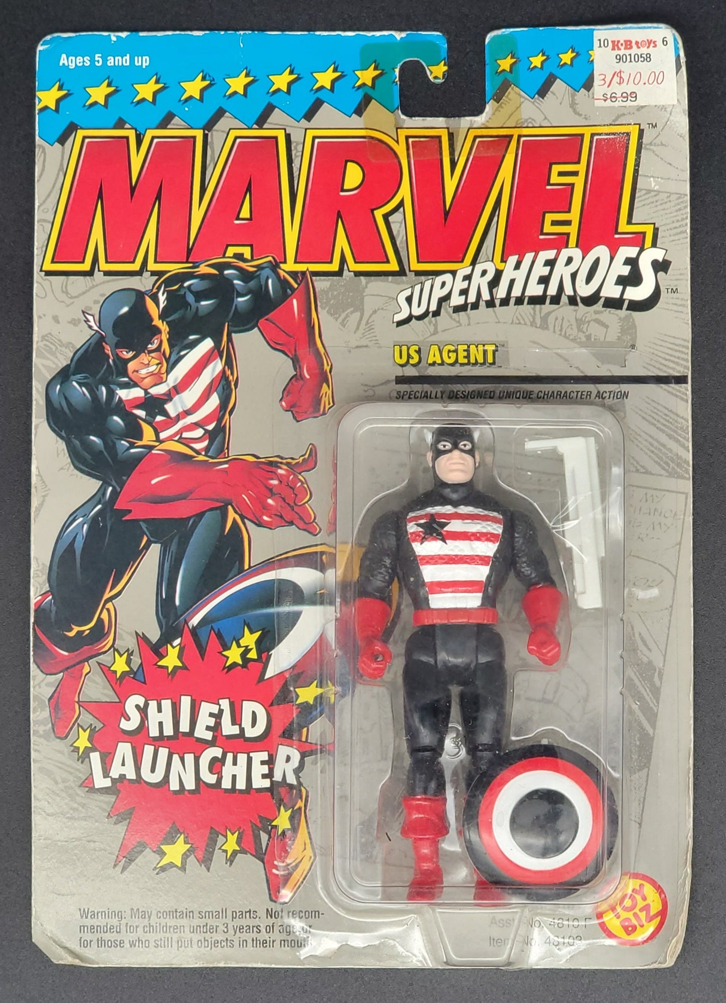 US Agent Marvel Superheroes Toybiz 1991