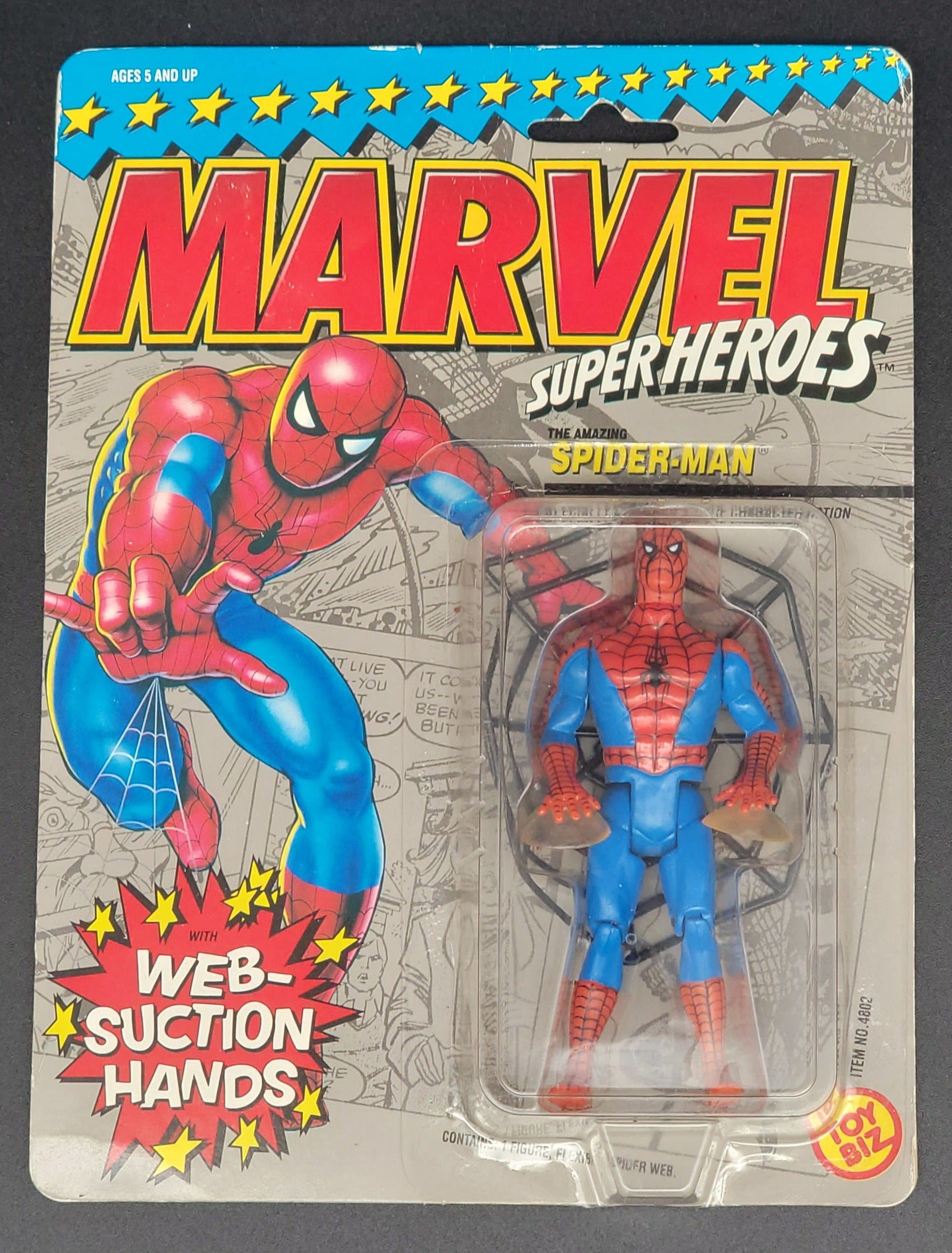 Spider-Man Marvel Superheroes Toybiz 1990