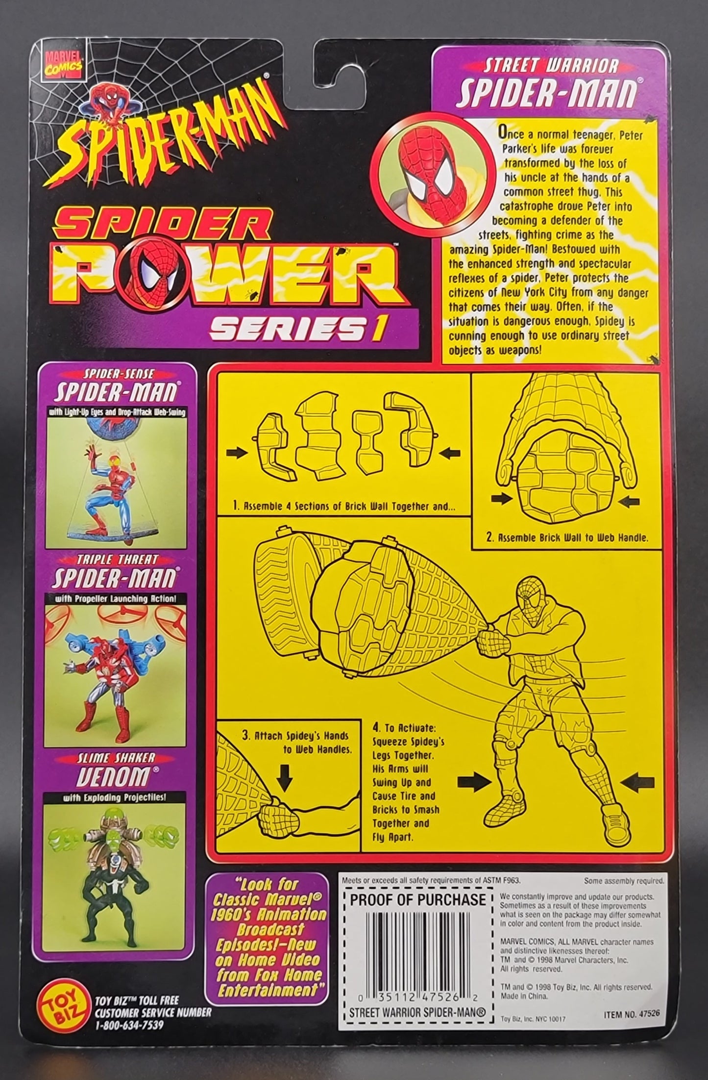 Spider-man street warrior