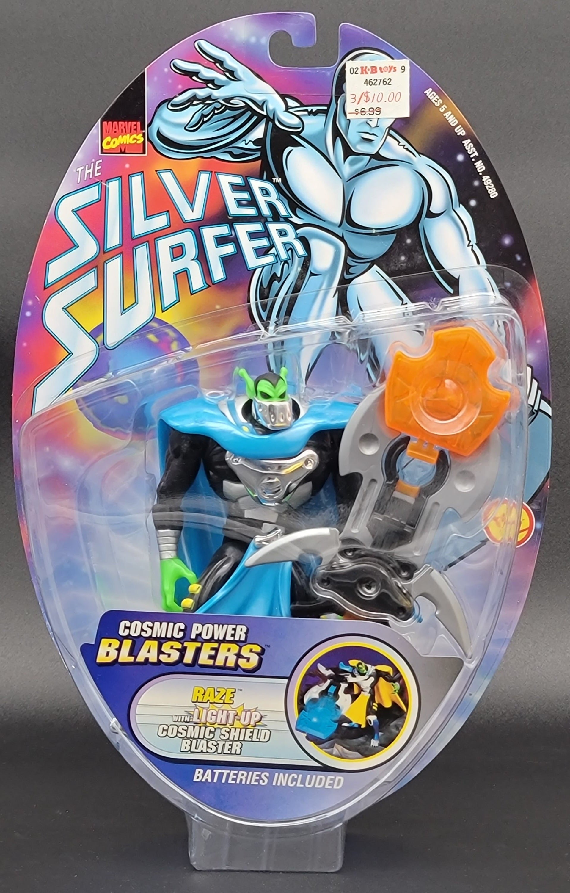 Raze Skrull Toybiz Silver Surfer Figure 1998