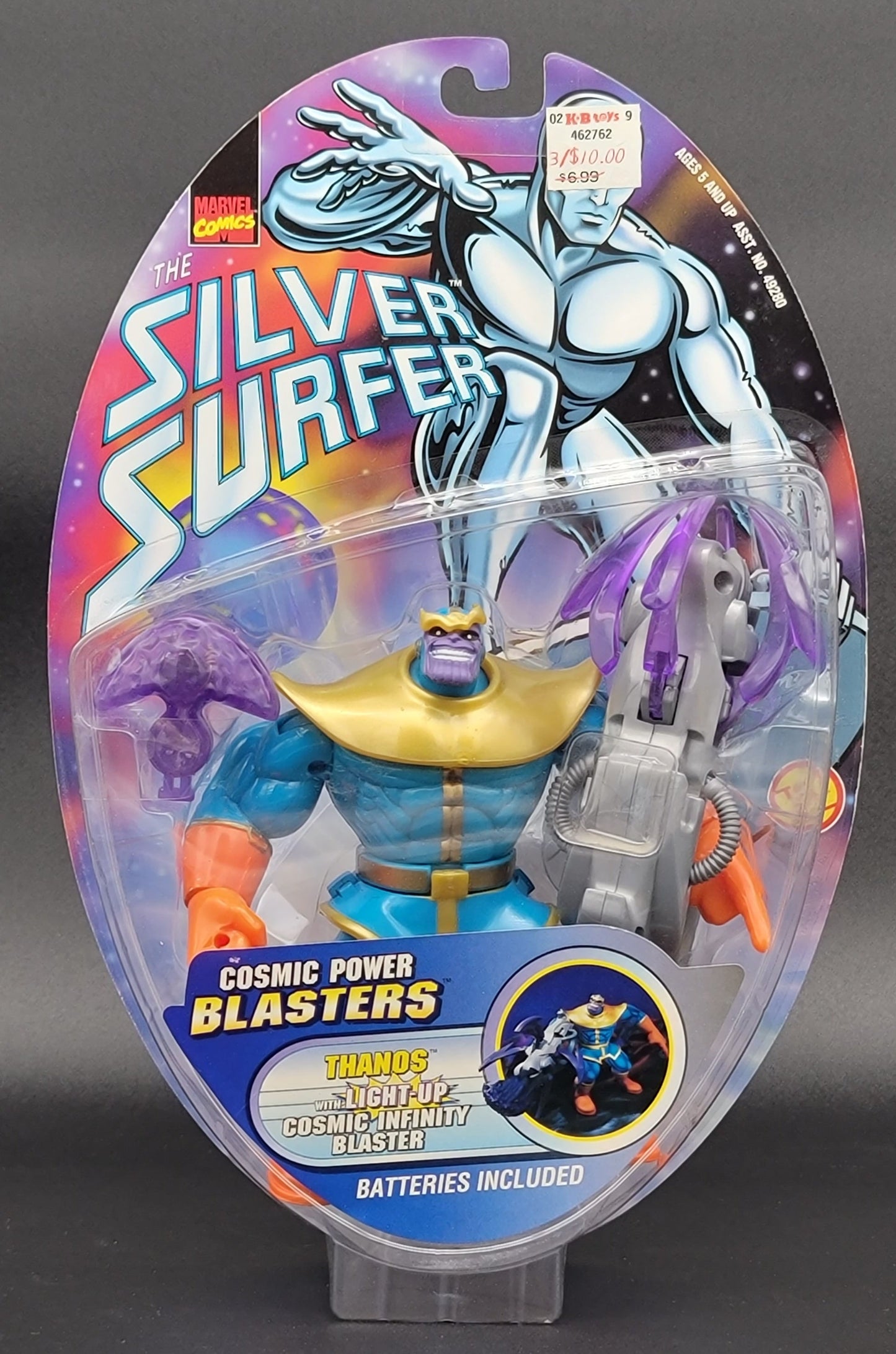 Thanos Toybiz Silver Surfer Figure 1998