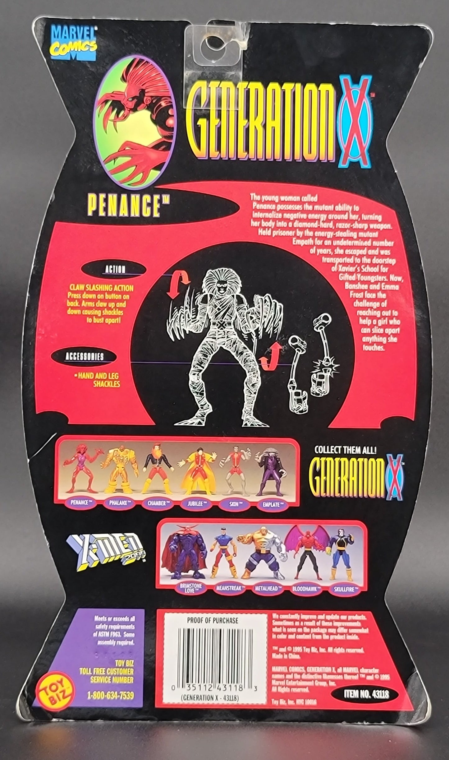 Penance Generation-X Toybiz