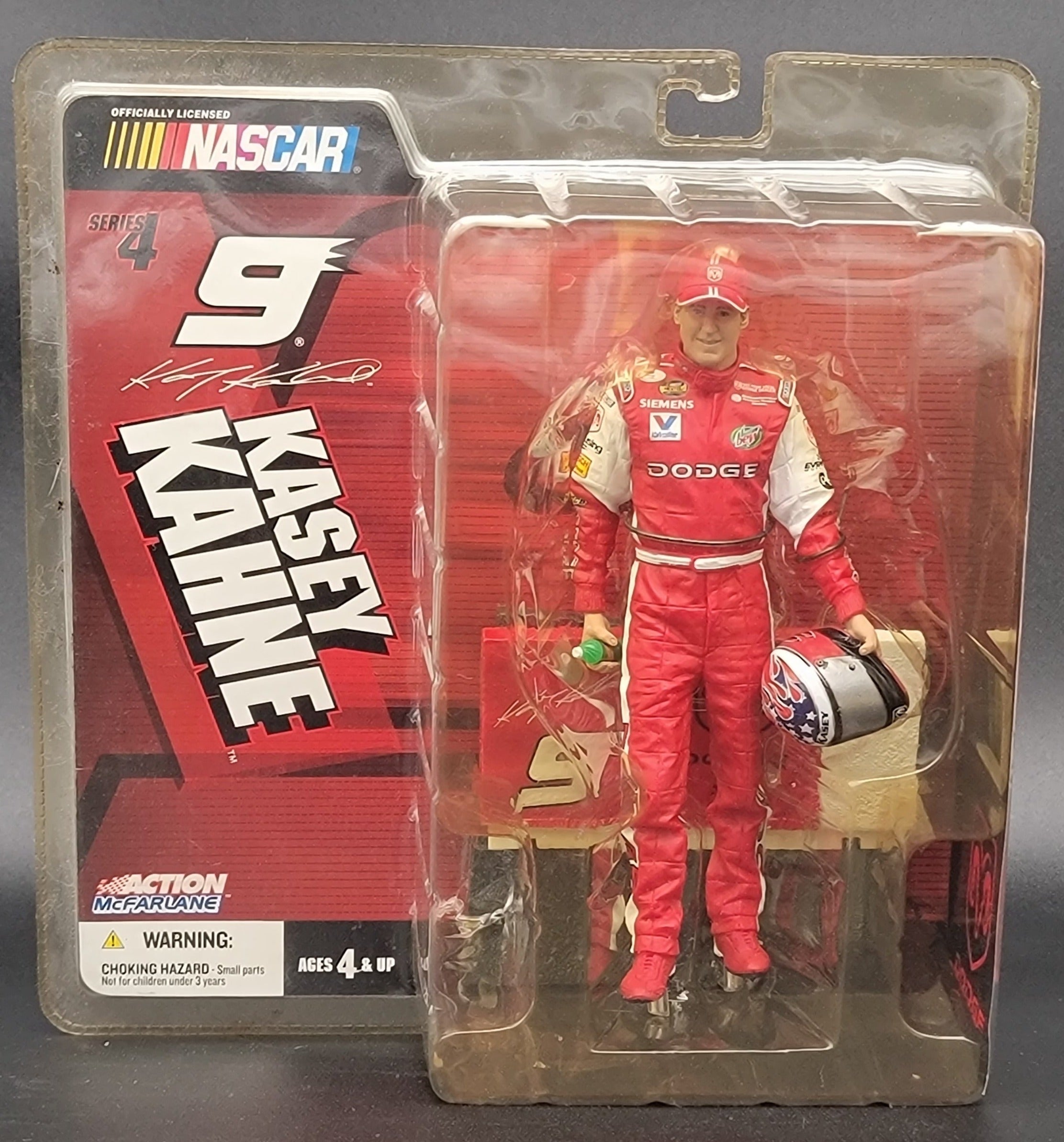 Kasey Kahne #9 NASCAR Series 4 McFarlane Toys 2004