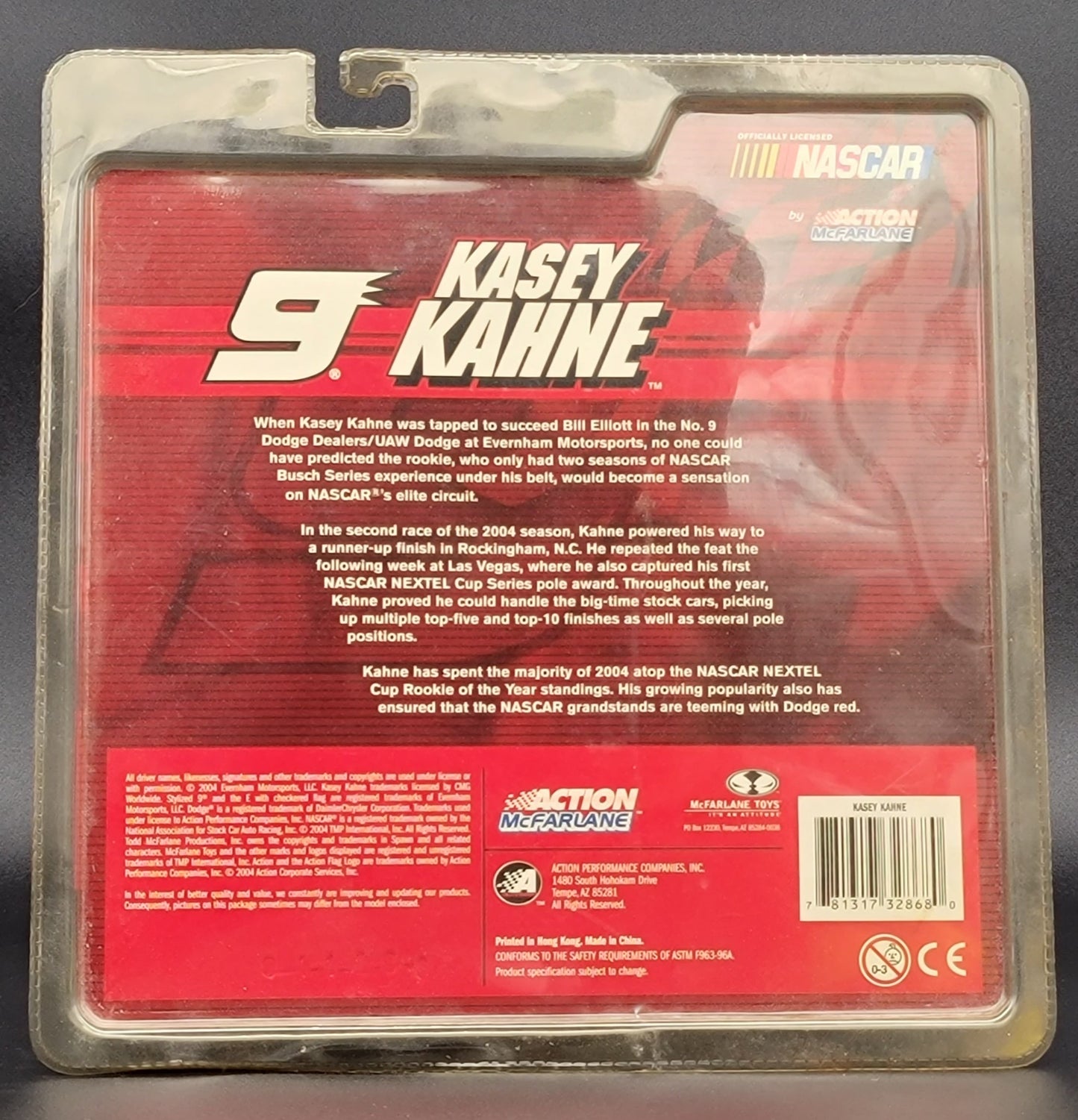 Kasey Kahne #9 NASCAR Series 4 McFarlane Toys 2004