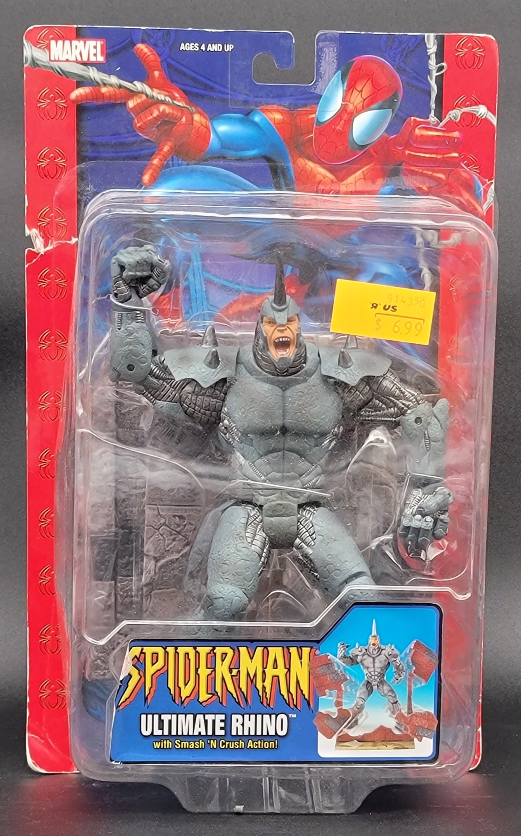 Ultimate Rhino Spider-Man Toybiz 2004