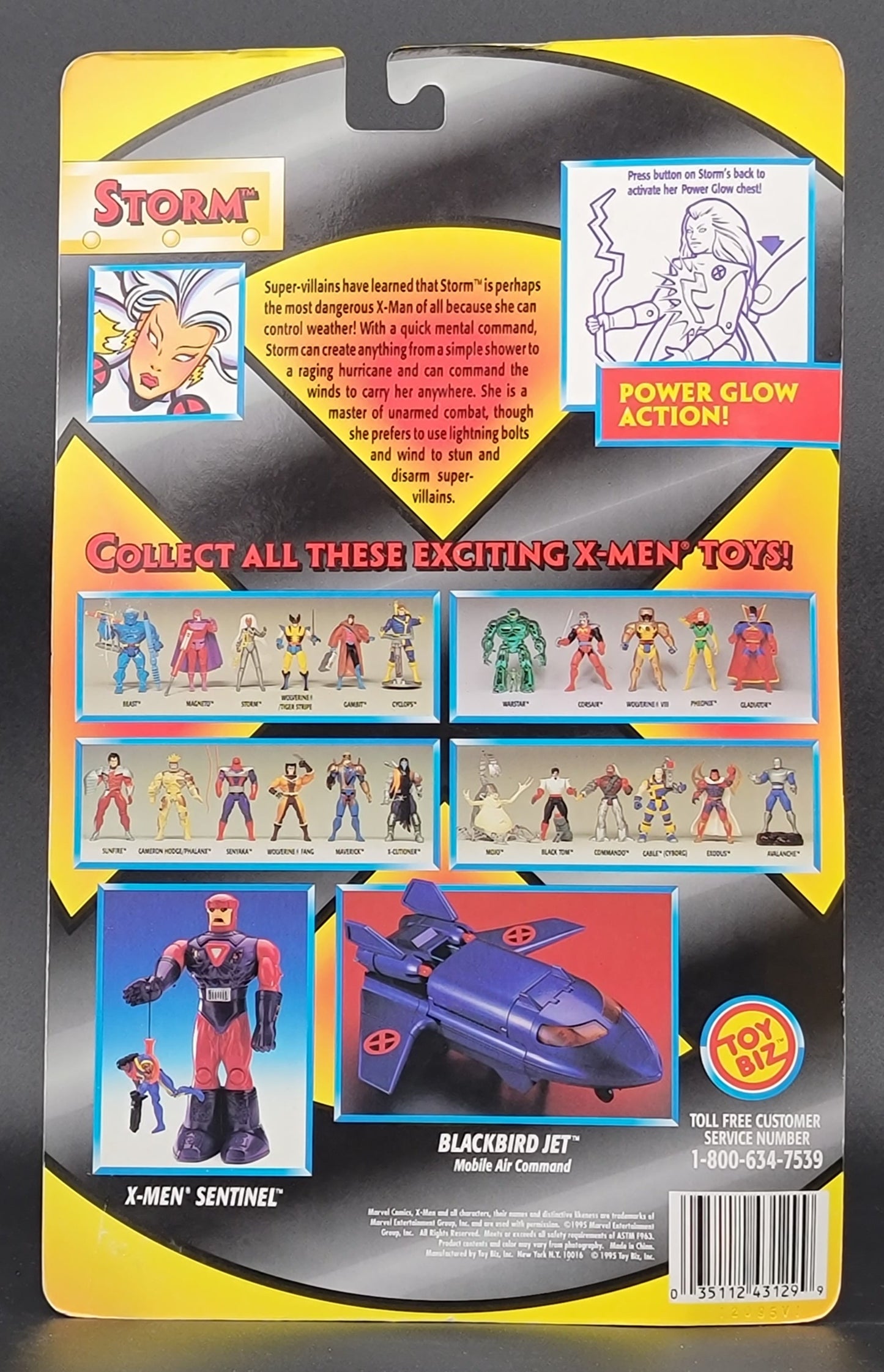 Storm Toybiz Classics X-Men Animated Series Figure