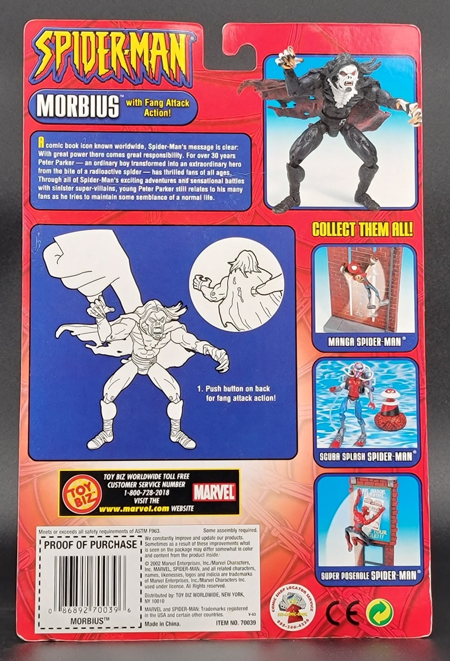 Morbius, Spider-man ToyBiz 2002