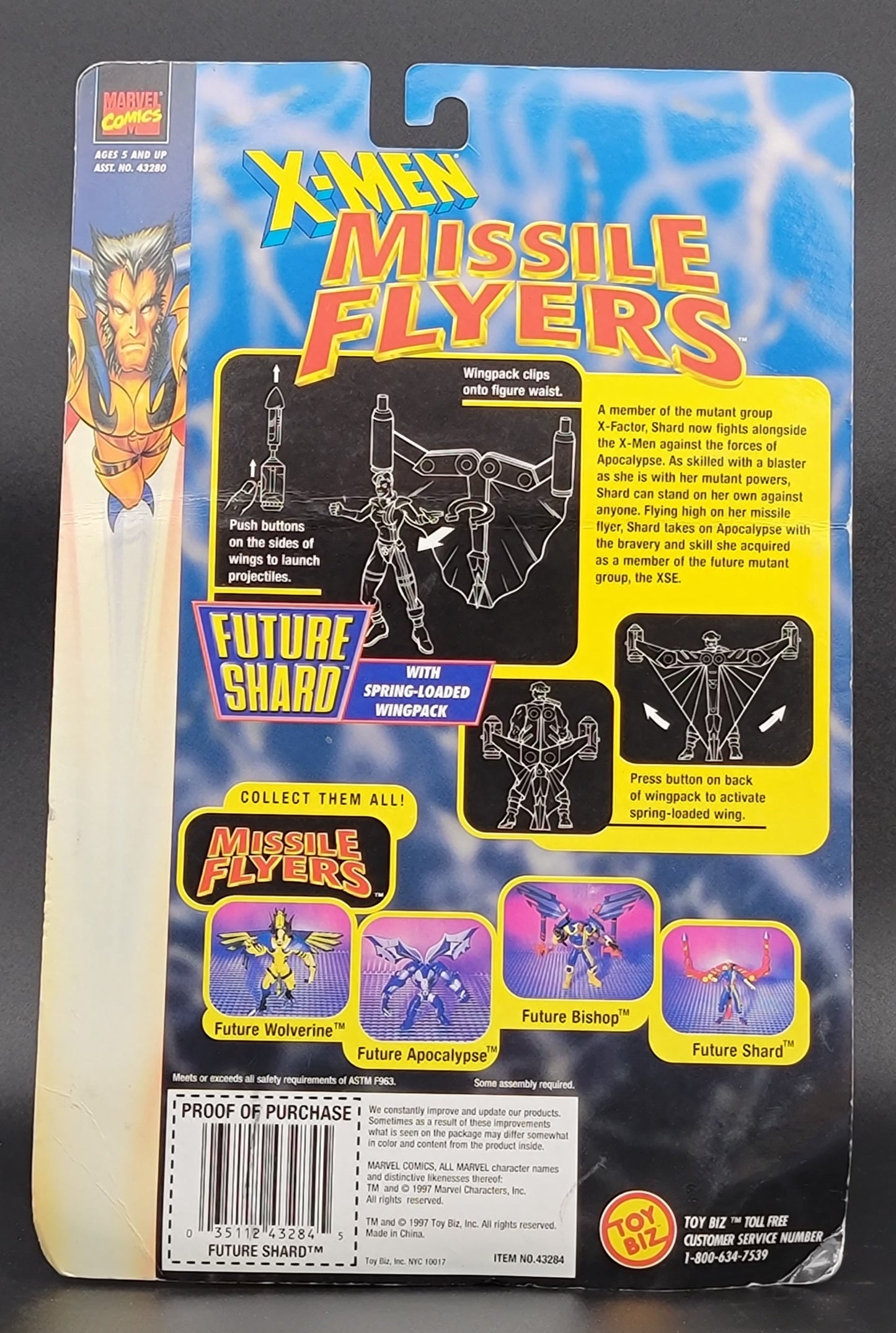 Future Shard X-Men Missile Flyers
