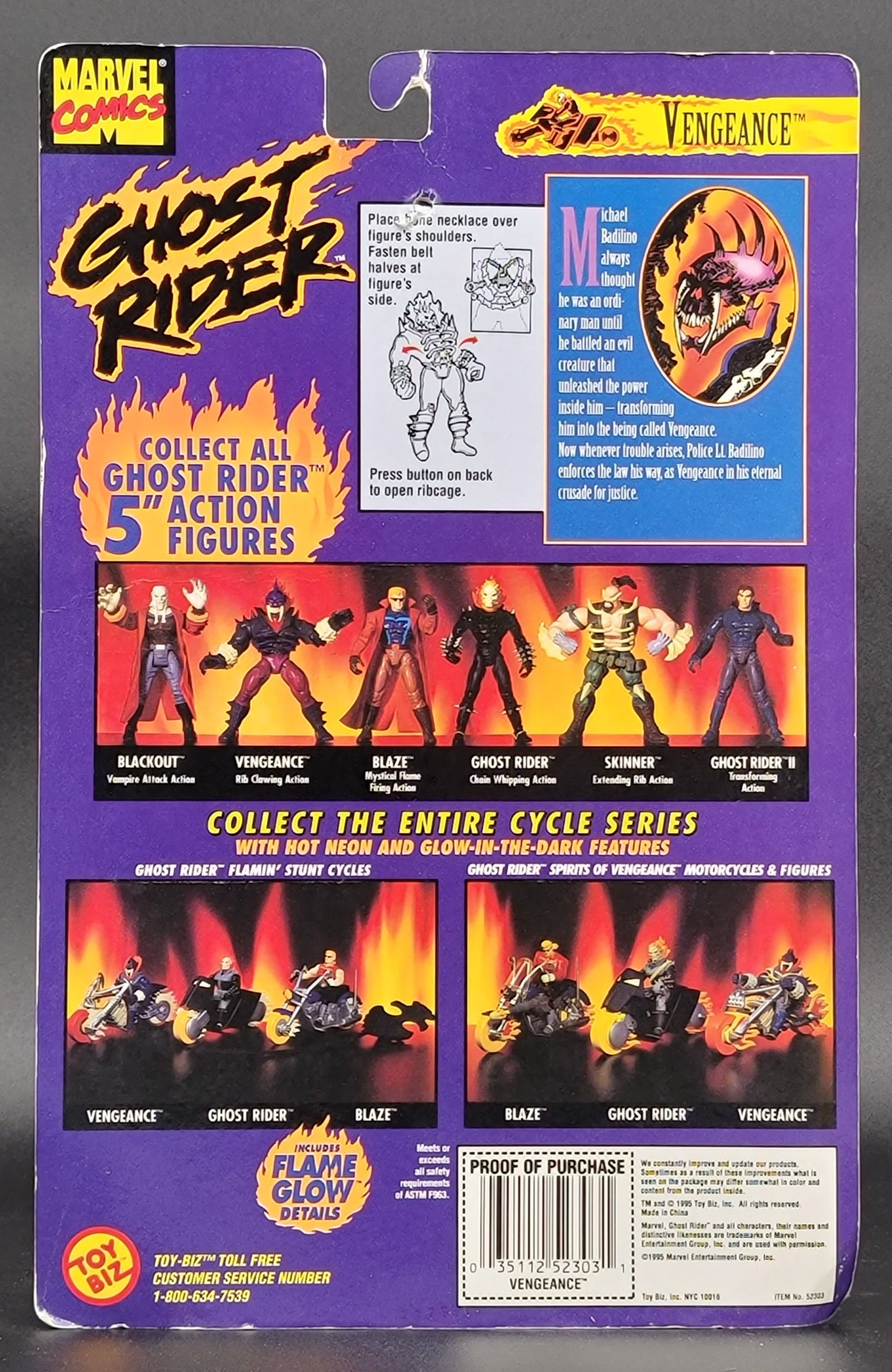 Vengeance Ghost Rider Toybiz