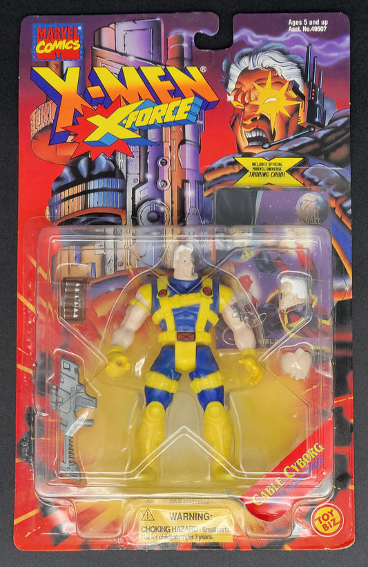 Cable Cyborg Toybiz X-Men/X-Force Figure 1995