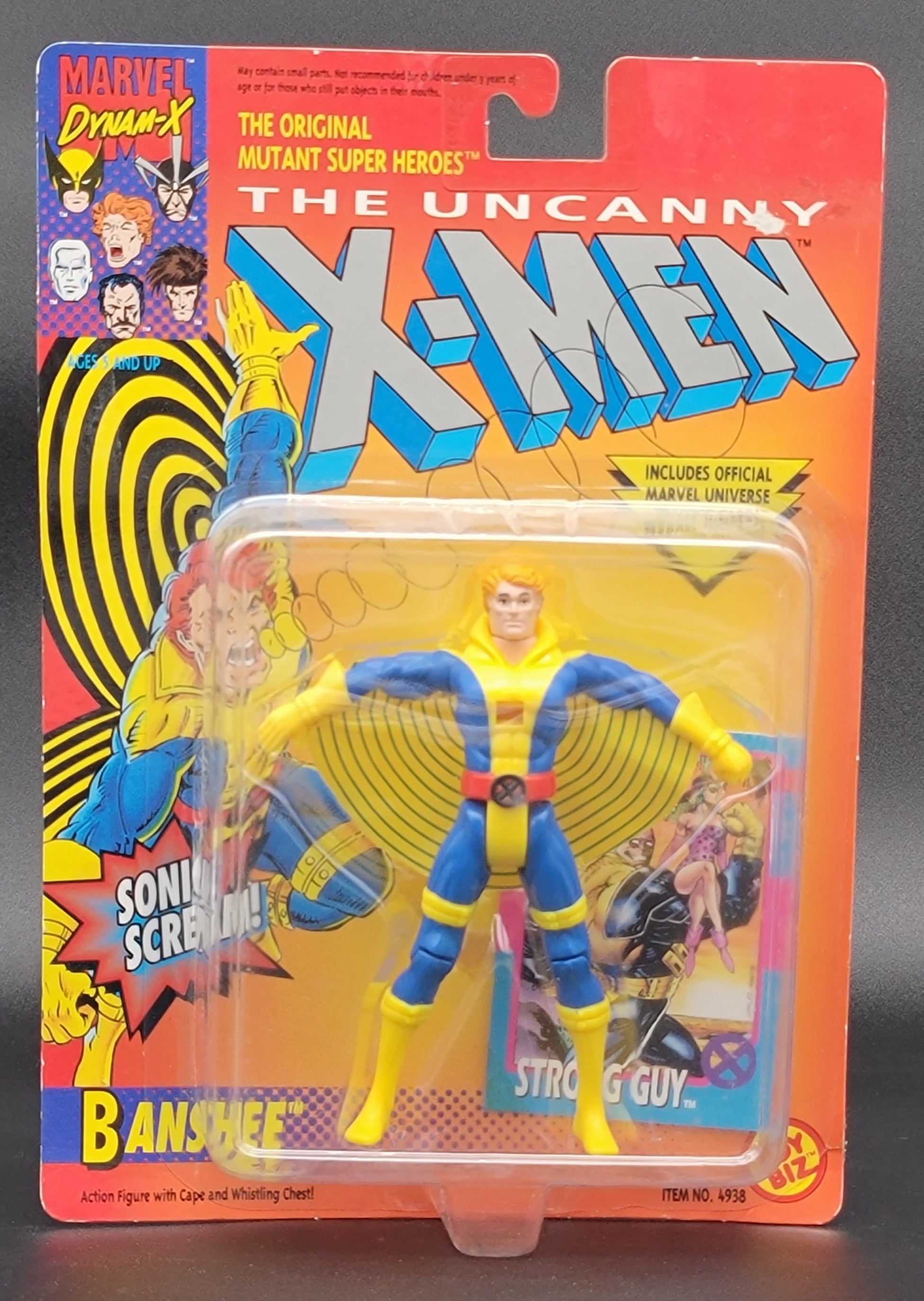 Banshee X-Men Toybiz Figure 1992