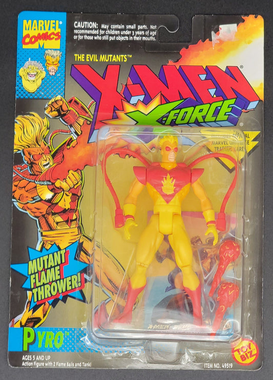 Pyro X-Men: X-Force Action Figure Toybiz 1994