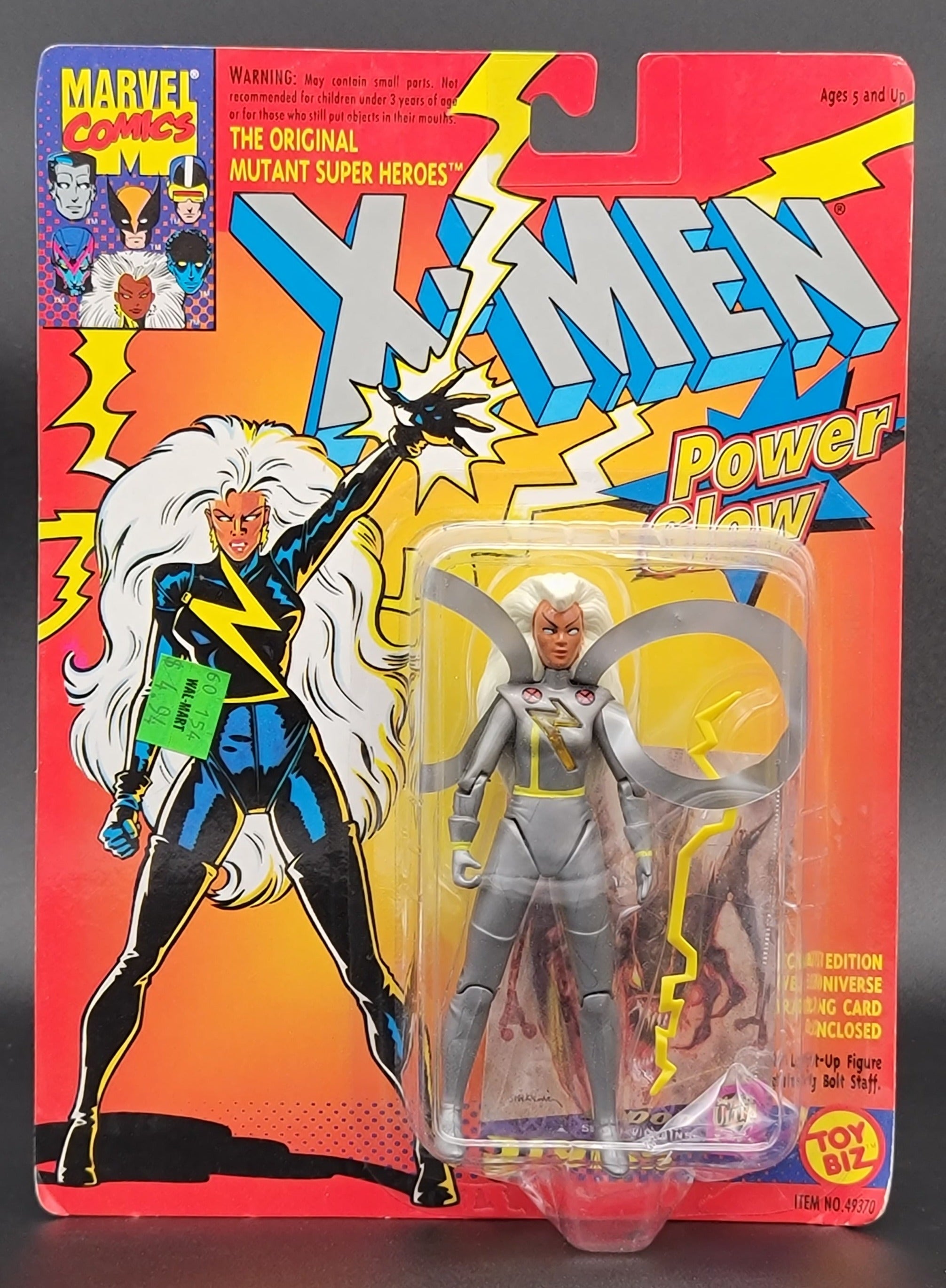 Storm Silver Edition X-Men Action Figure Toybiz 1993