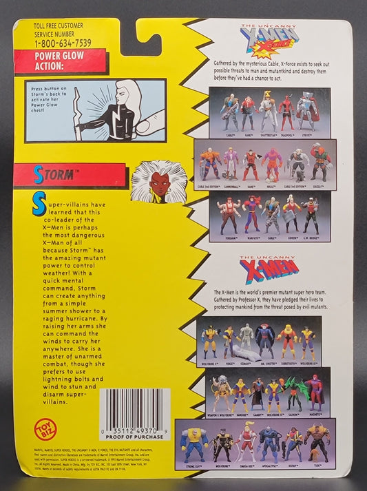 Storm Toybiz X-Men Figure 1993 (silver)