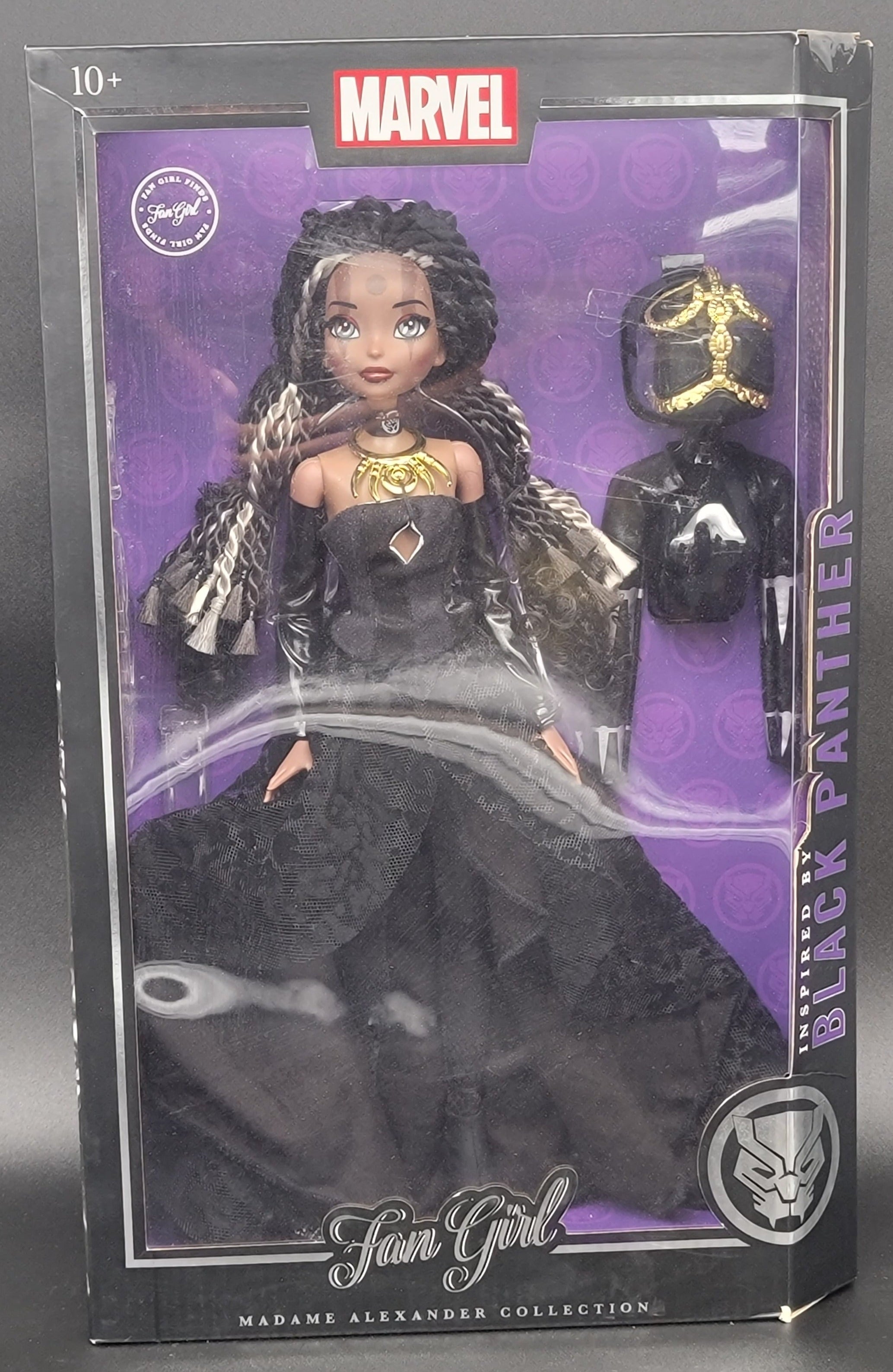 Black Panther inspired Madame Alexander Fan Girl