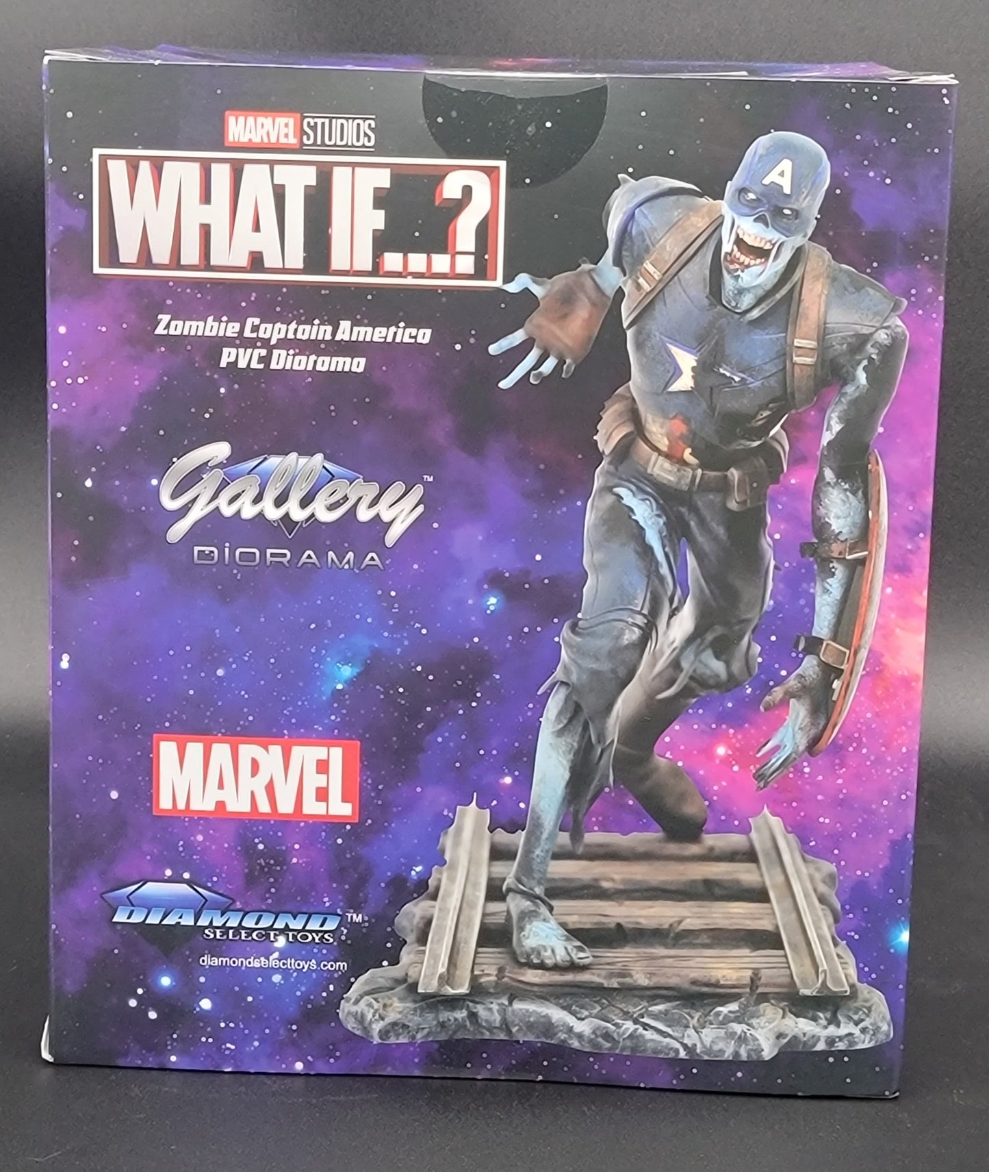 Zombie Captain America What If? Diamond Select Gallery Diorama