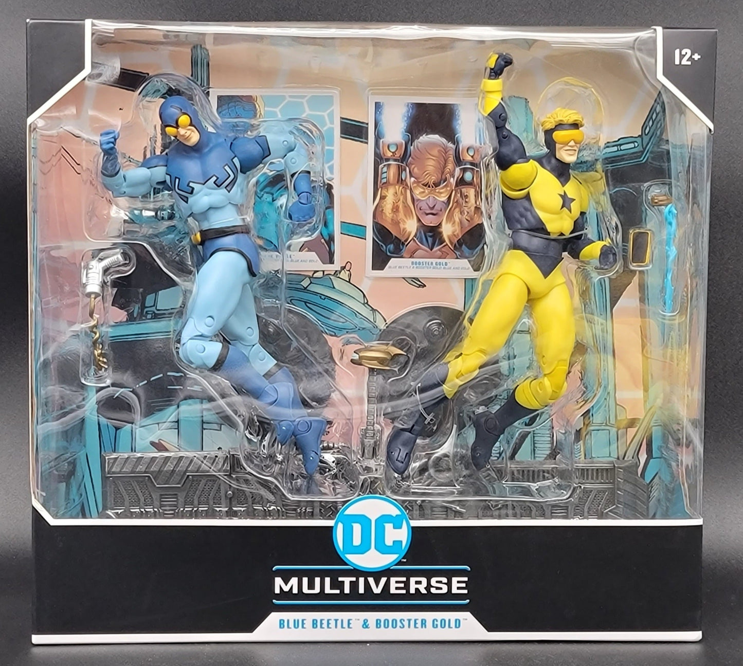 Blue Beetle & Booster Gold DC Multiverse Action Figure 2-Pack McFarlane Toys