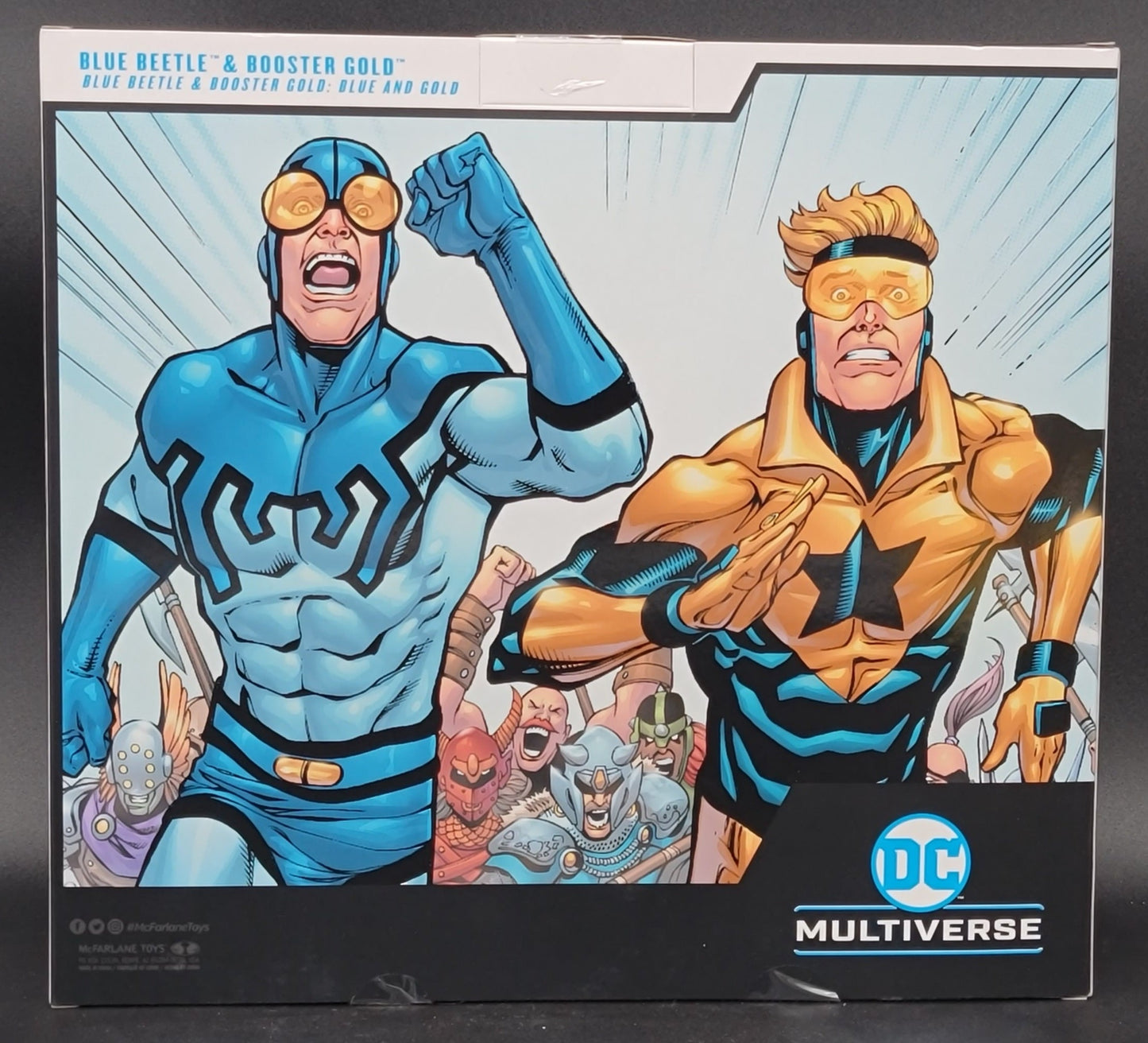 Blue Beetle & Booster Gold DC Multiverse Action Figure 2-Pack McFarlane Toys