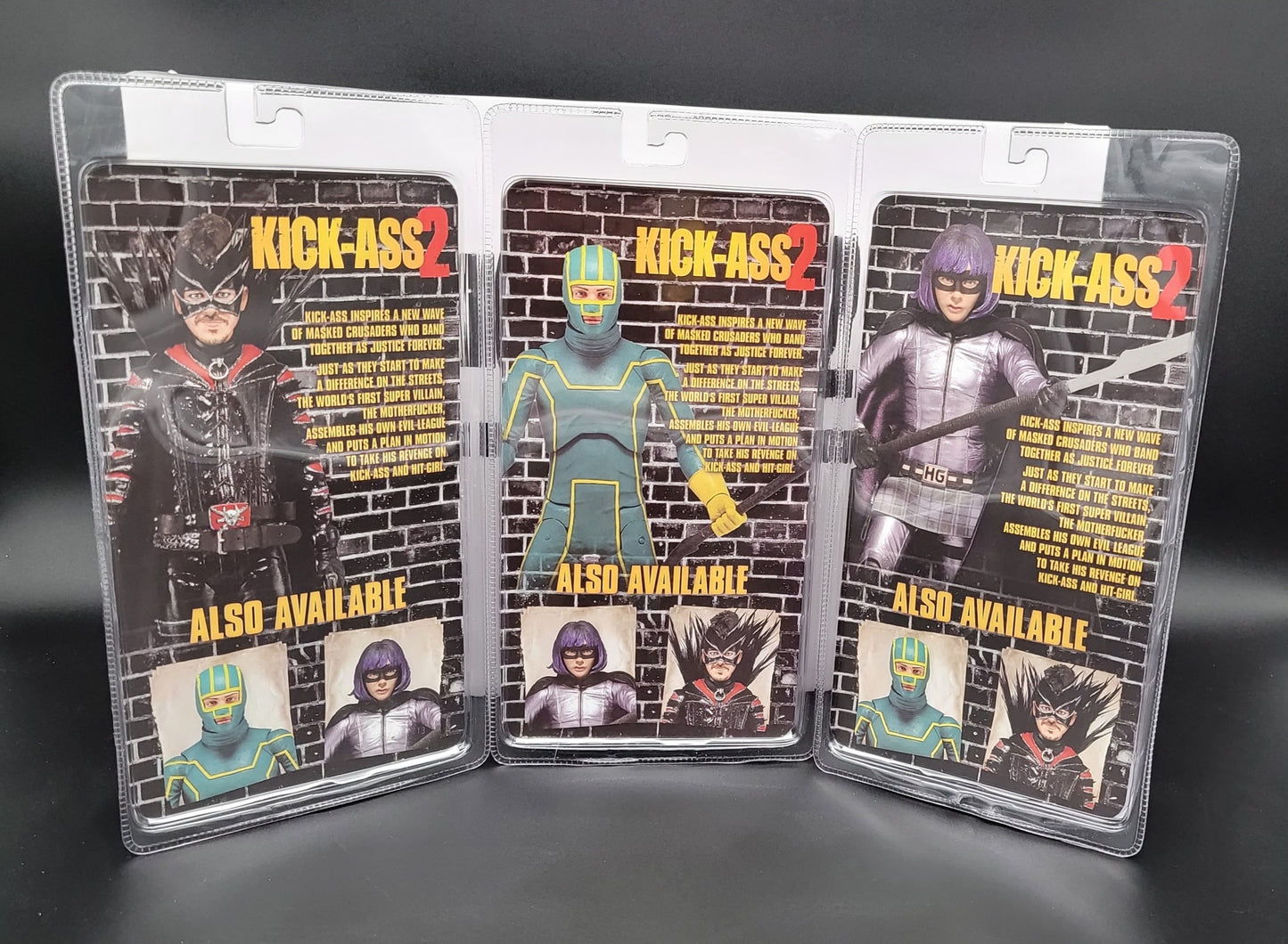 Kick-Ass 2 Series 1 Uncensored Set NECA CC2013 Exclusive Action Figures