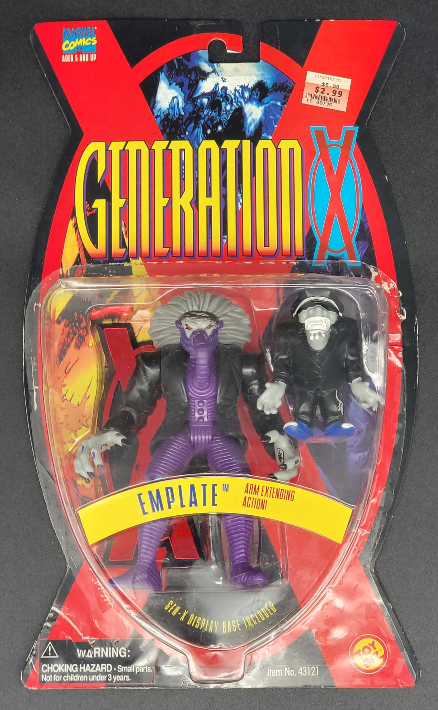 Emplate Generation-X 1995 Toybiz (Open)