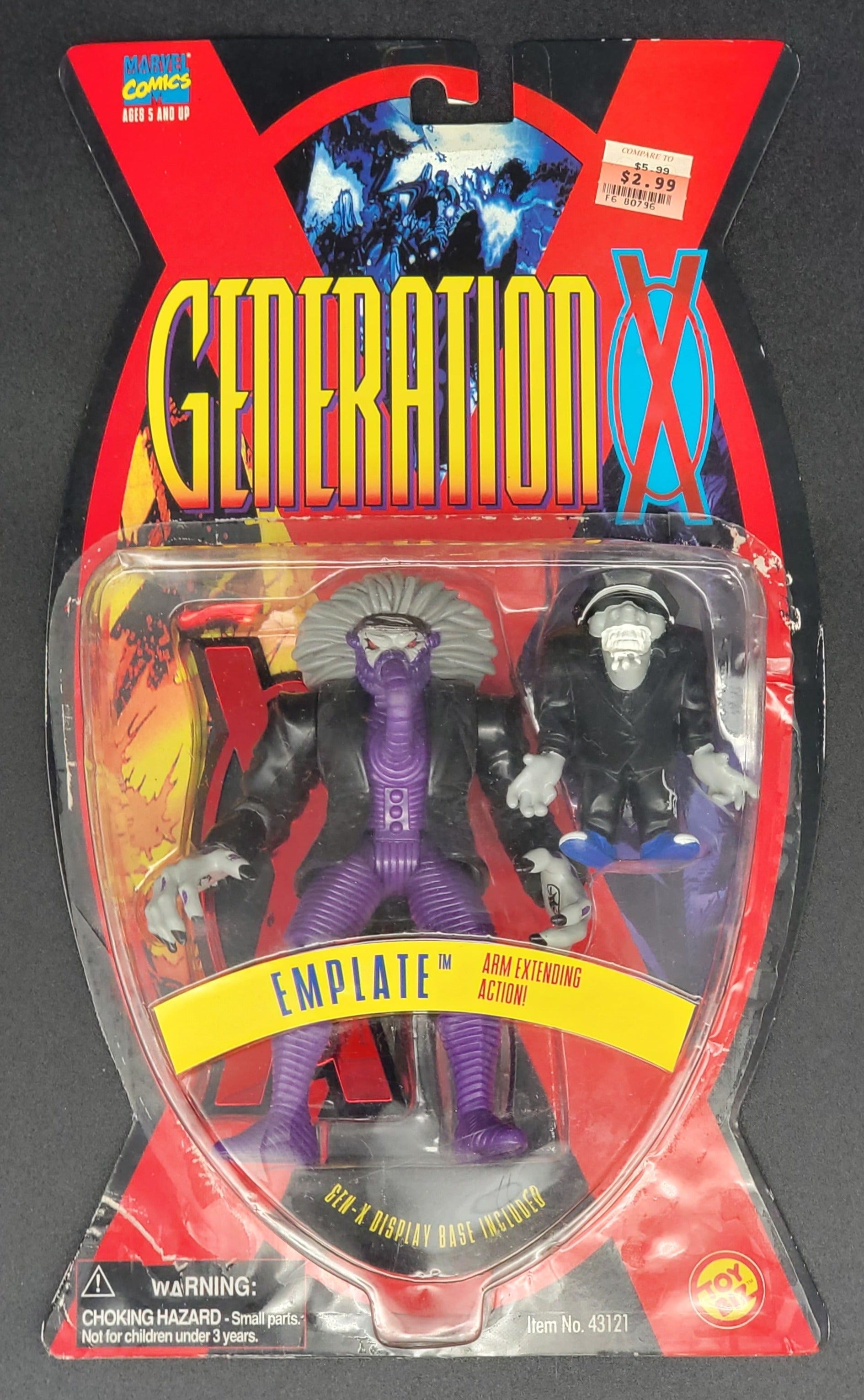 Emplate Generation-X 1995 Toybiz (Open)