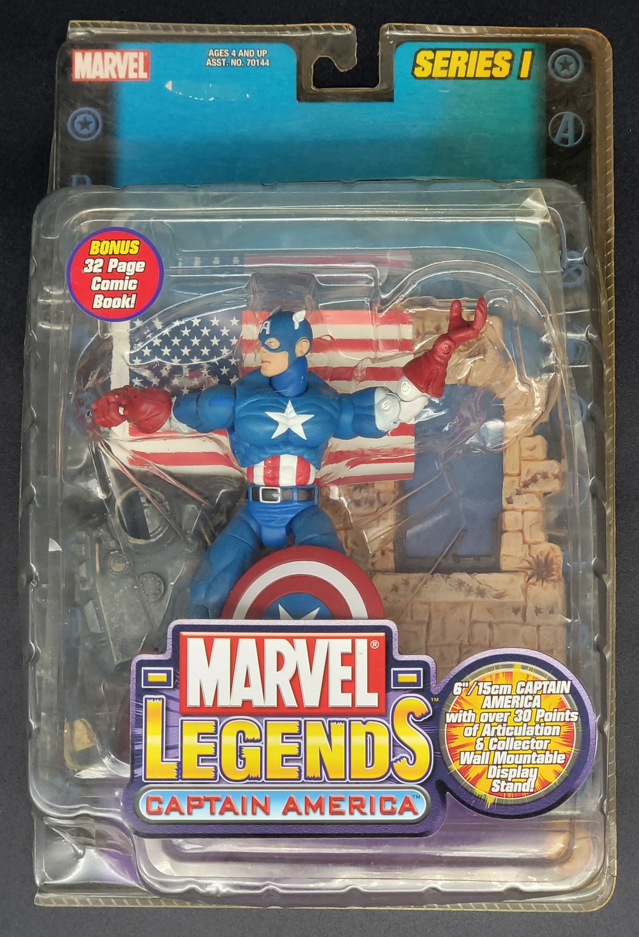 Captain America Marvel Legends series 1 (Open)