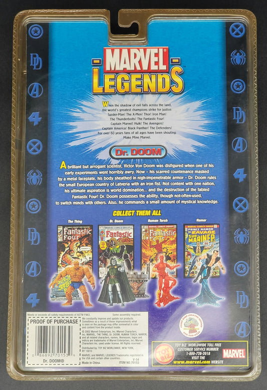Dr. Doom Marvel Legends series 2 (Open)