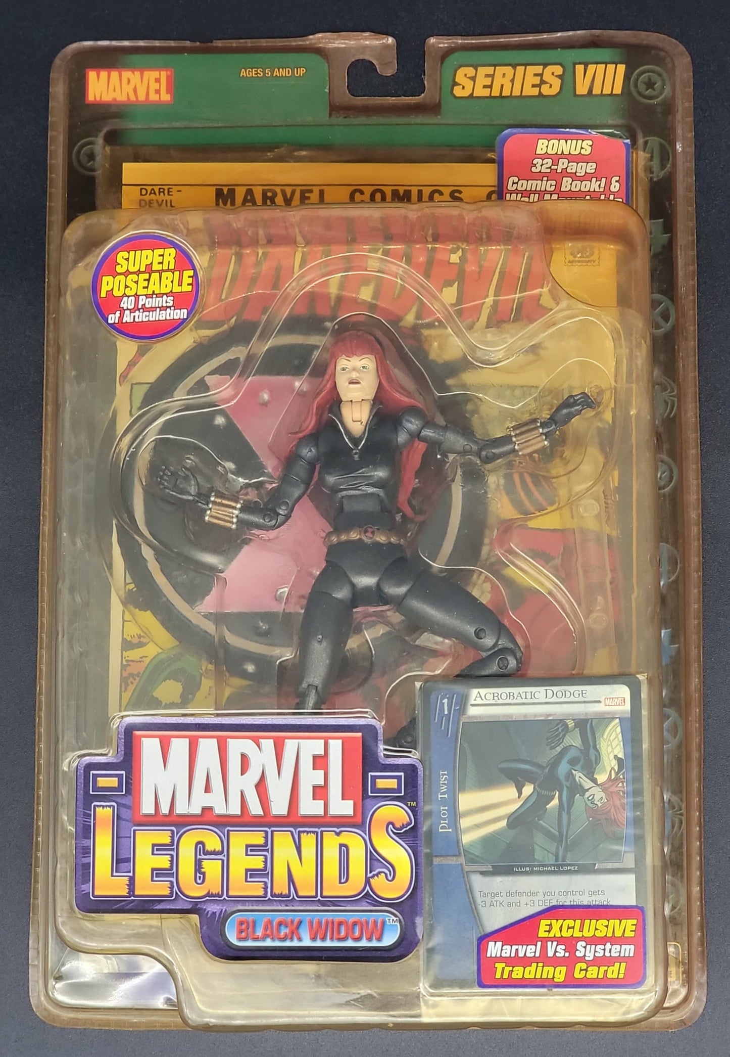 Black Widow Marvel Legends series 8 (Open)