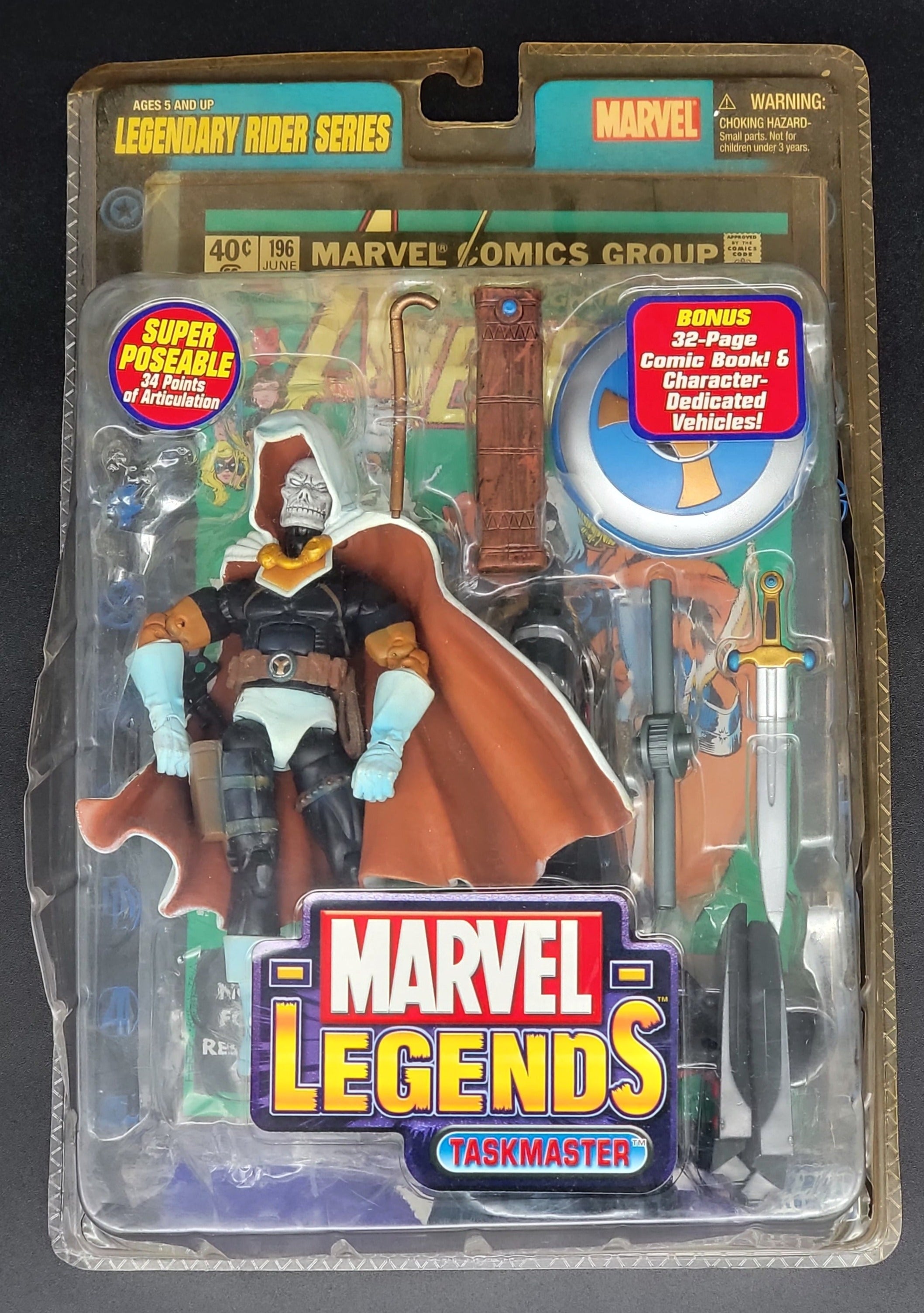 Taskmaster Marvel Legends Legendary Rider series (Open)